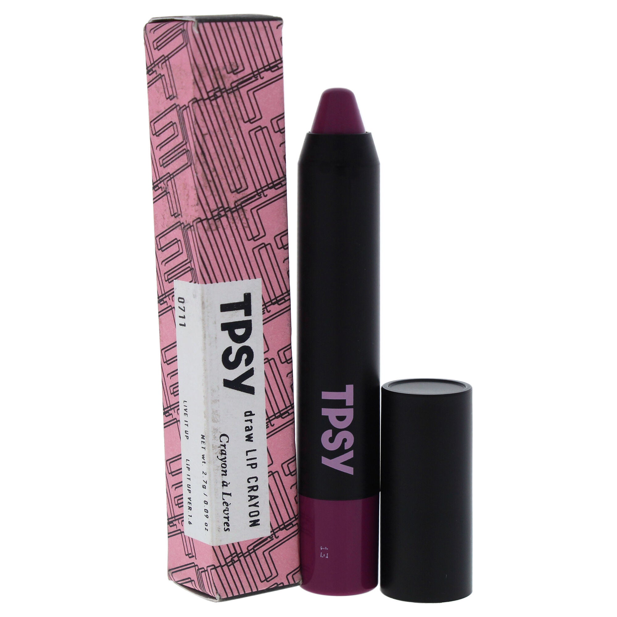 Draw Lip Crayon - 013 Mixed Berry by TPSY for Women - 0.09 oz Lipstick, , alternate image number 6