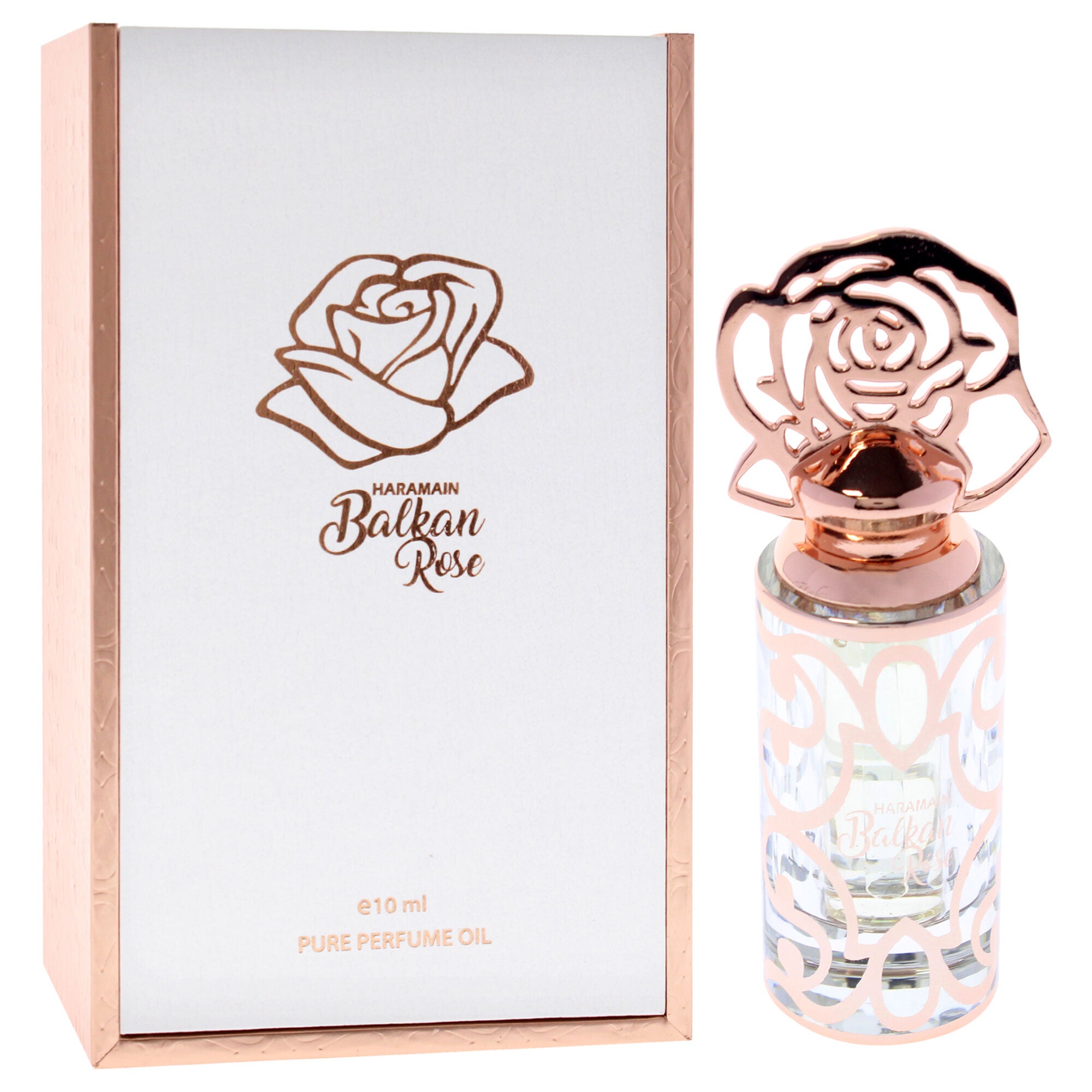 Balkan Rose by Al Haramain for Unisex - 0.33 oz Pure Perfume Oil (Mini), See Description, alternate image number 2