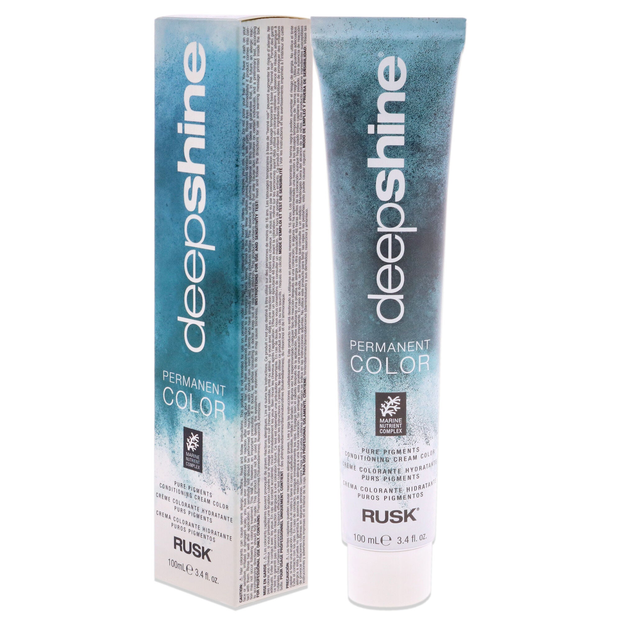 Deepshine Pure Pigments Conditioning Cream Color - 8.11AA Intense Light Ash Blonde by Rusk for Unisex - 3.4 oz Hair Color, See Description, alternate image number 3