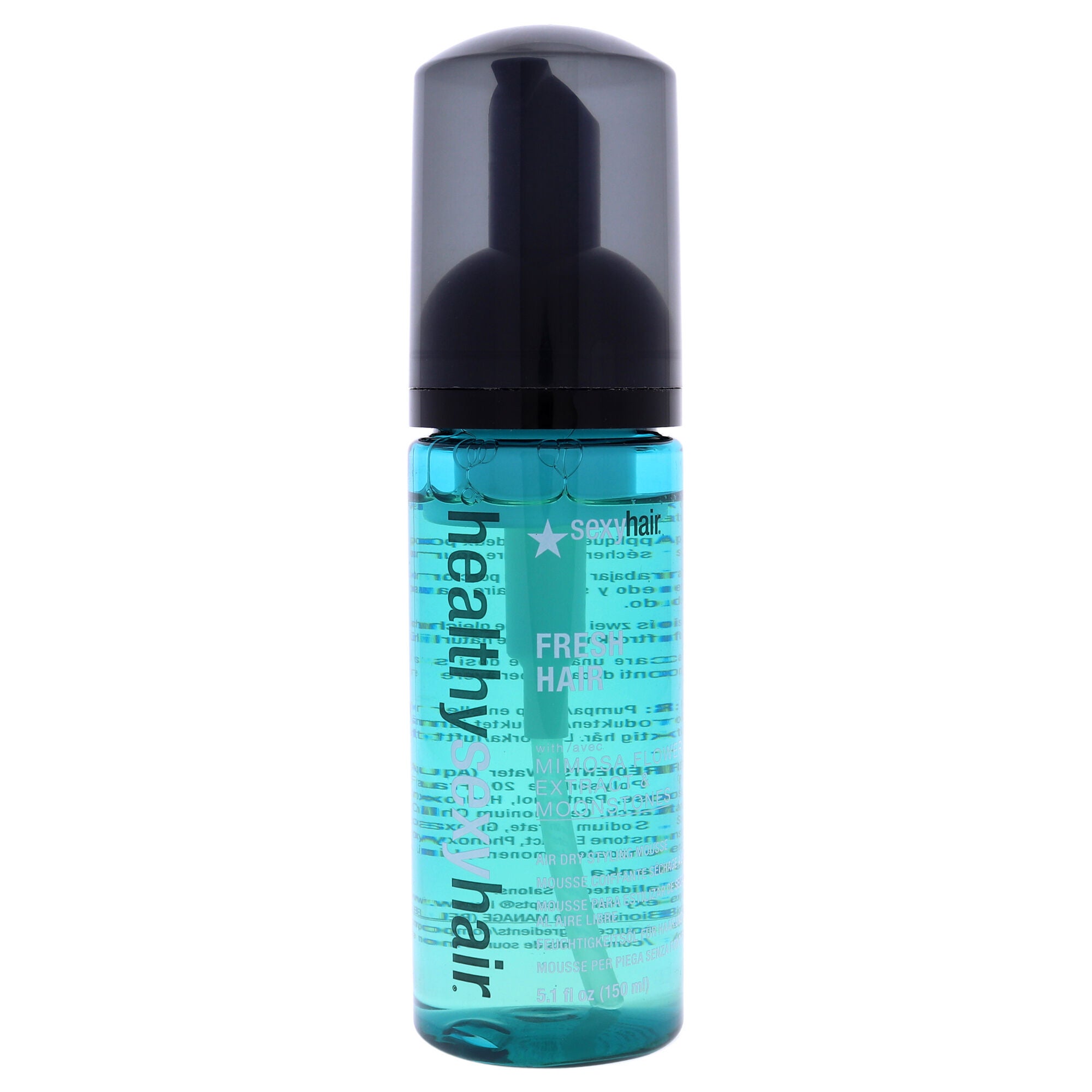Healthy Sexy Hair Fresh Hair Air Dry Styling Mousse by Sexy Hair for Unisex - 5.1 oz Mousse, , alternate image number 3