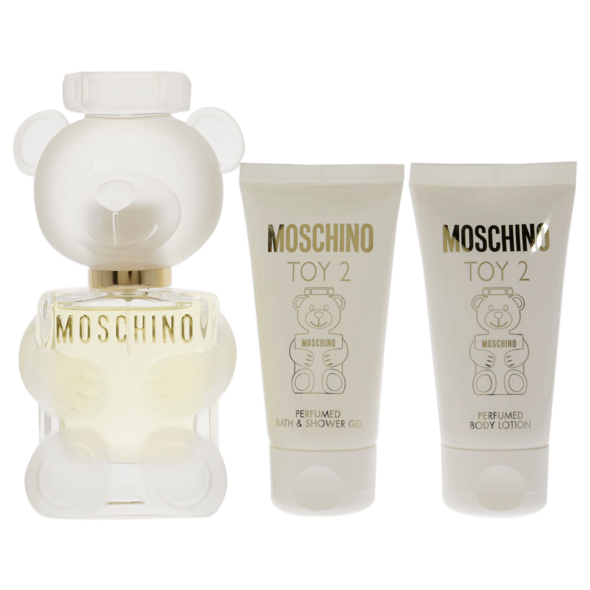 Moschino Toy 2 by Moschino for Women - 3 Pc Gift Set 1.7oz EDP Spray, 1.7oz Bath and Shower Gel, 1.7oz Body Lotion, See Description, alternate image number 3