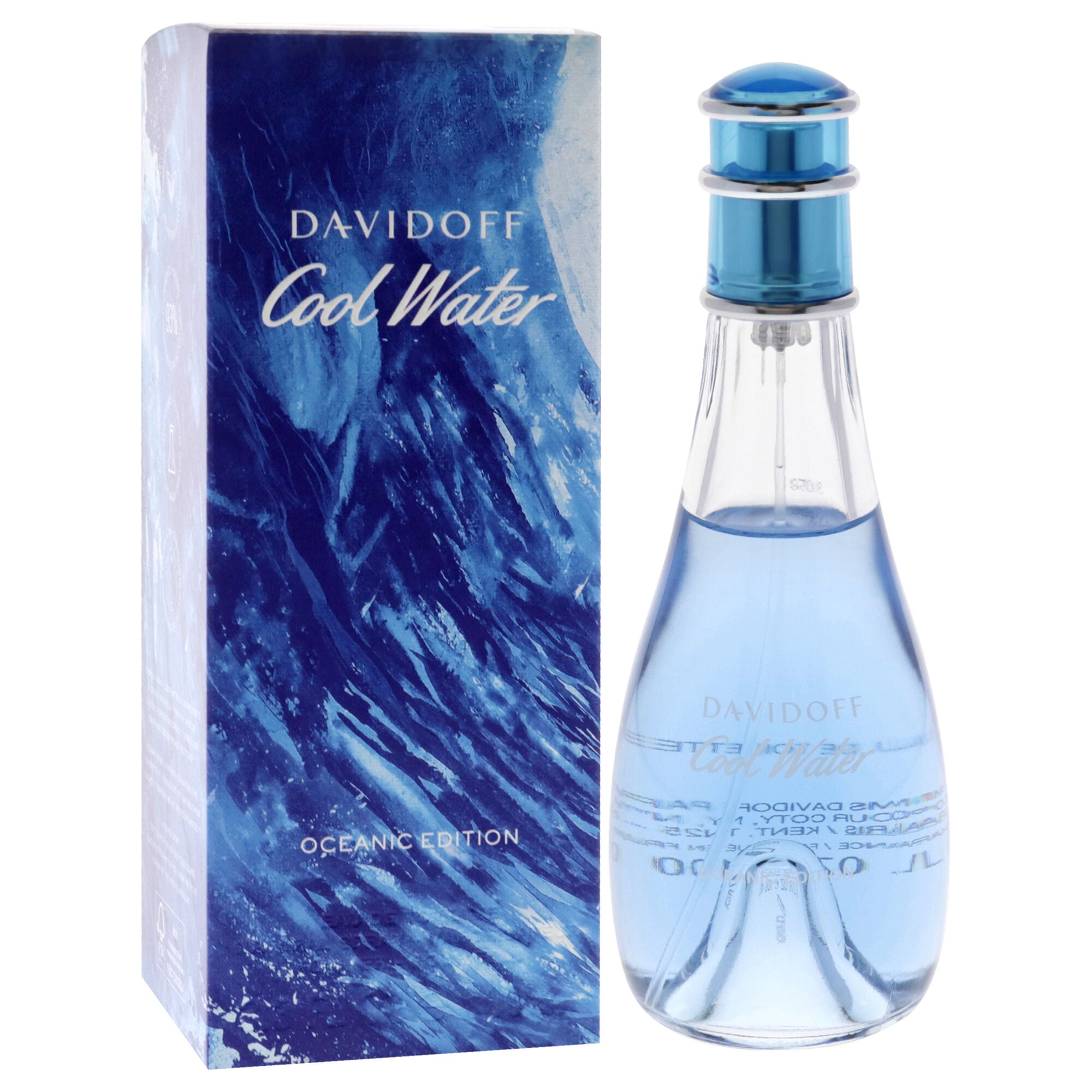 Cool Water Oceanic Edition by Davidoff for Women - 3.3 oz EDC Spray, See Description, alternate image number 1