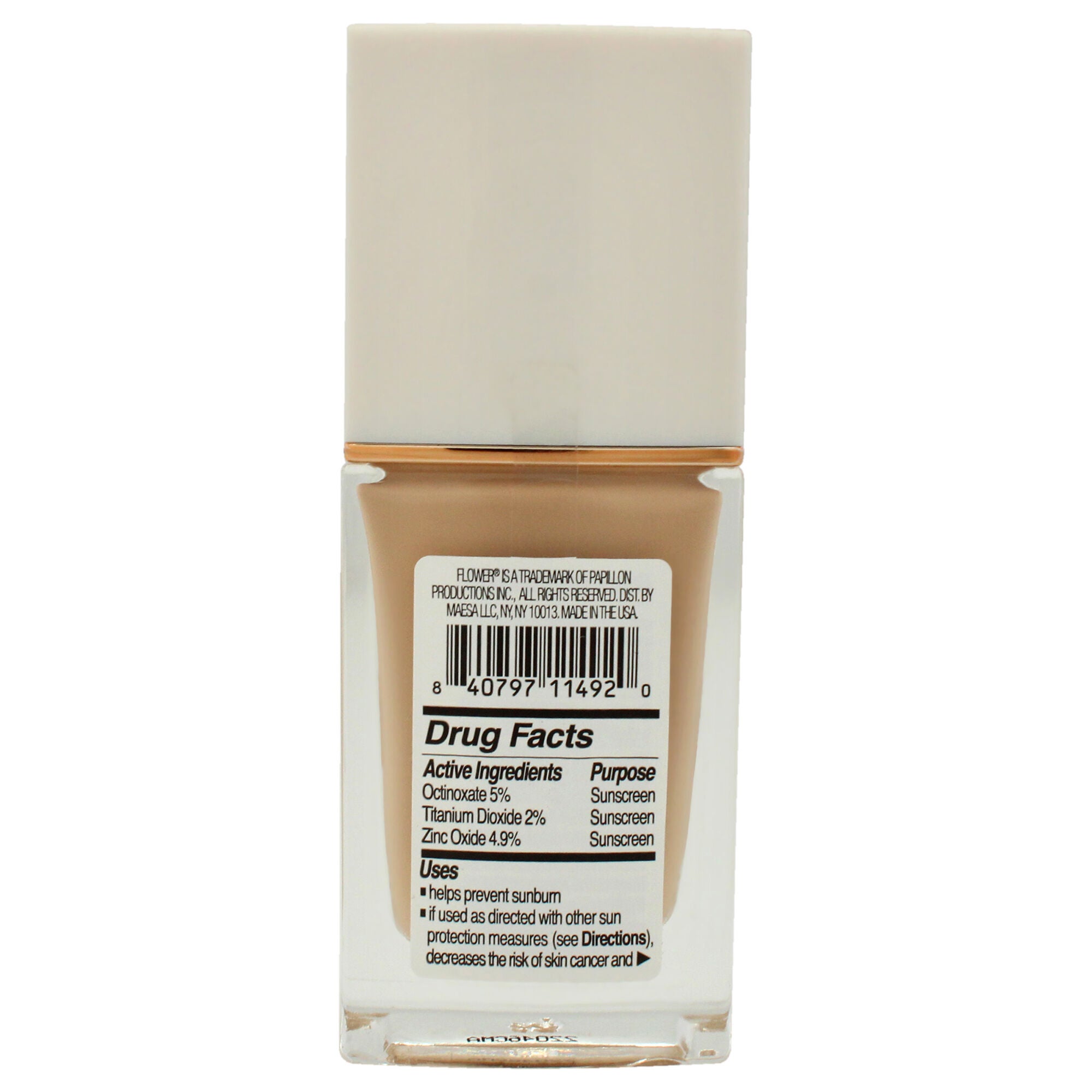 Light Illusion Foundation SPF 18 - L3 Nude by Flower Beauty for Women - 1 oz Foundation, See Description, alternate image number 1