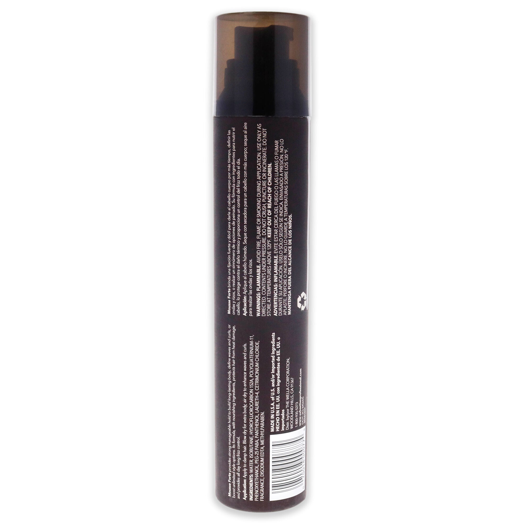 Mousse Forte Strong Hold Mousse by Sebastian for Unisex - 7 oz Mousse, See Description, alternate image number 1