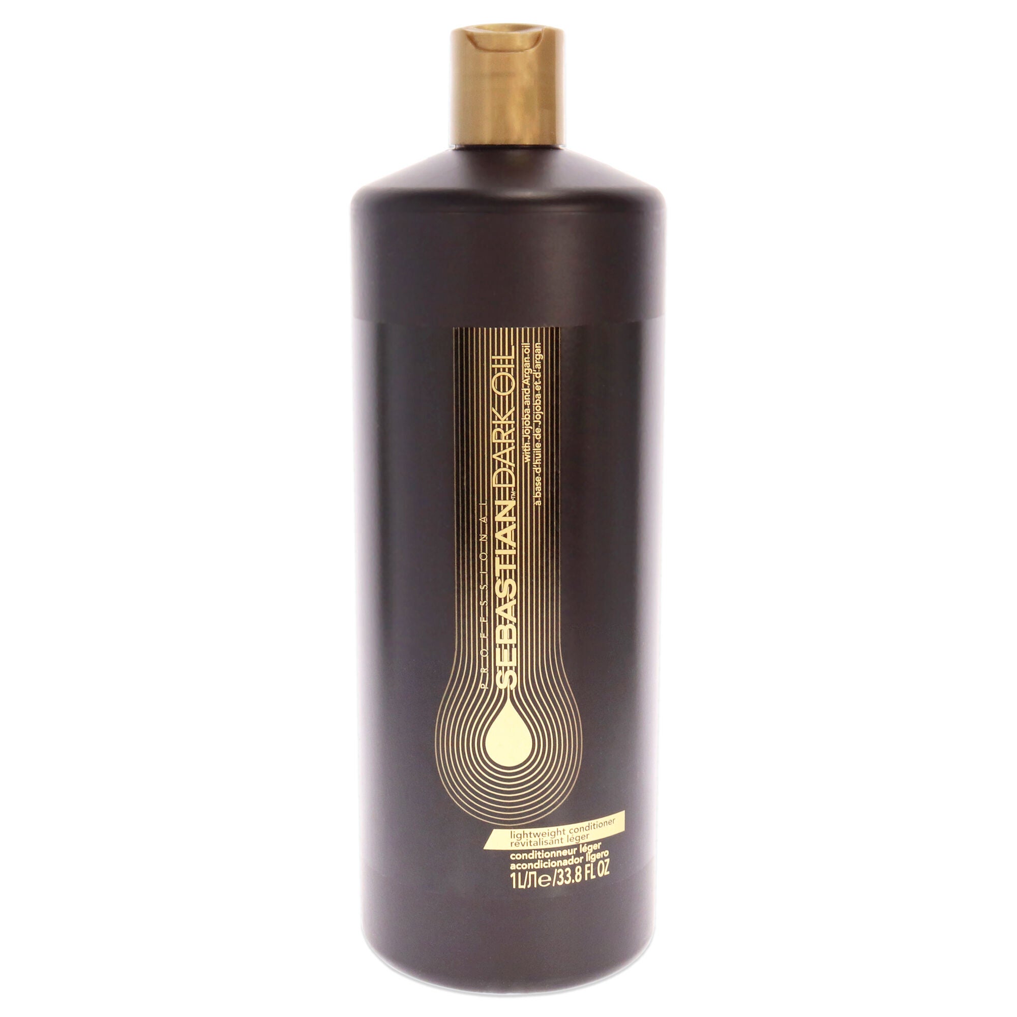 Dark Oil Lightweight Conditioner by Sebastian for Unisex - 33.8 oz Conditioner, See Description, hi-res image number 0