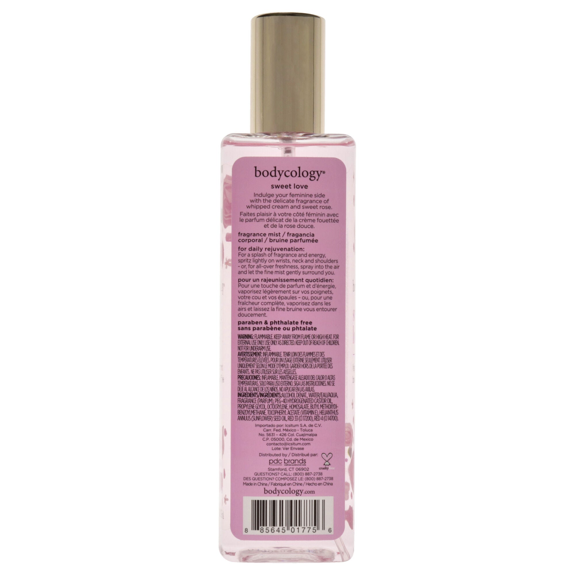 Sweet Love by Bodycology for Women - 8 oz Fragrance Mist, , alternate image number 3