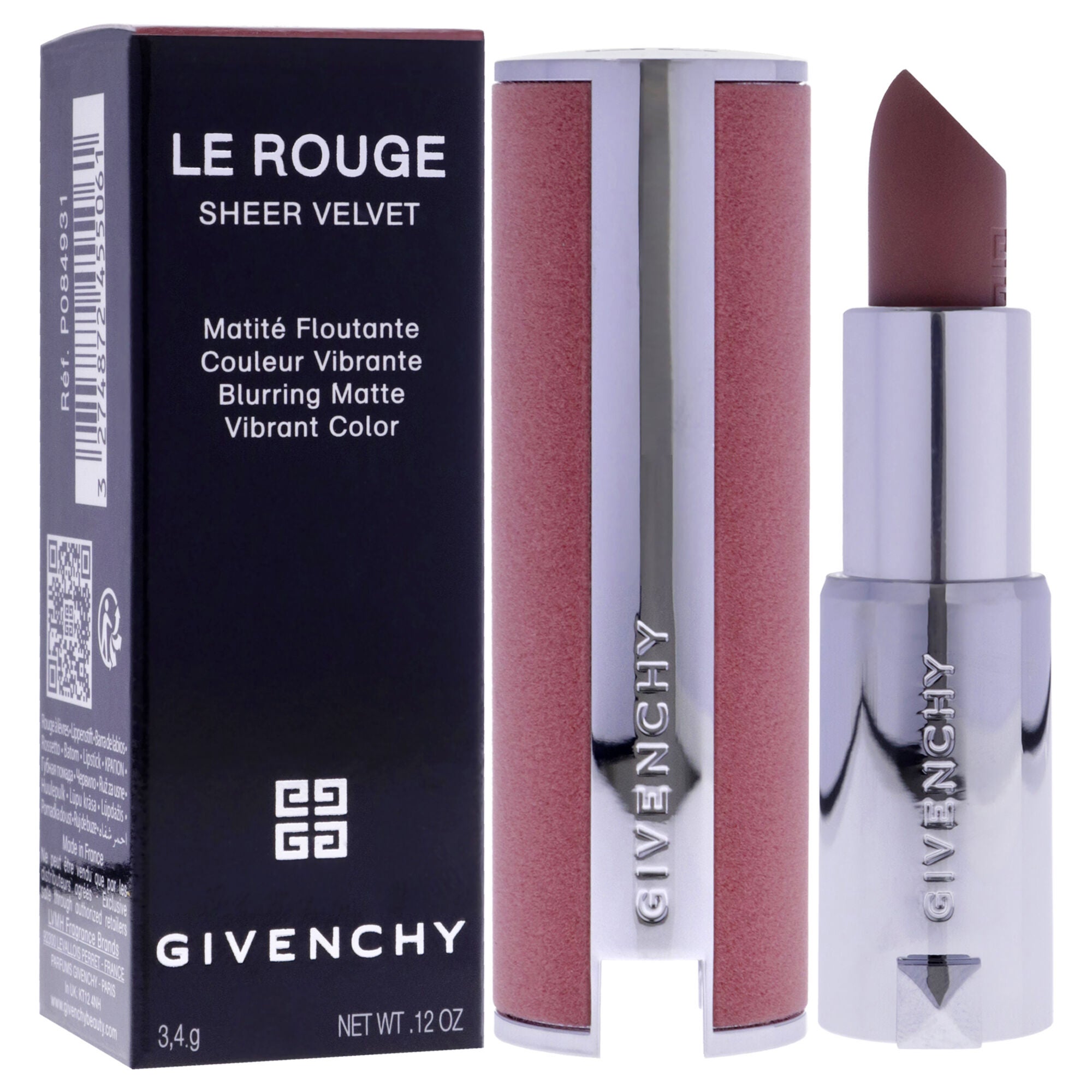 Le Rouge Sheer Velvet Matte Lipstick - 10 by Givenchy for Women - 0.12 oz Lipstick, , alternate image number 6
