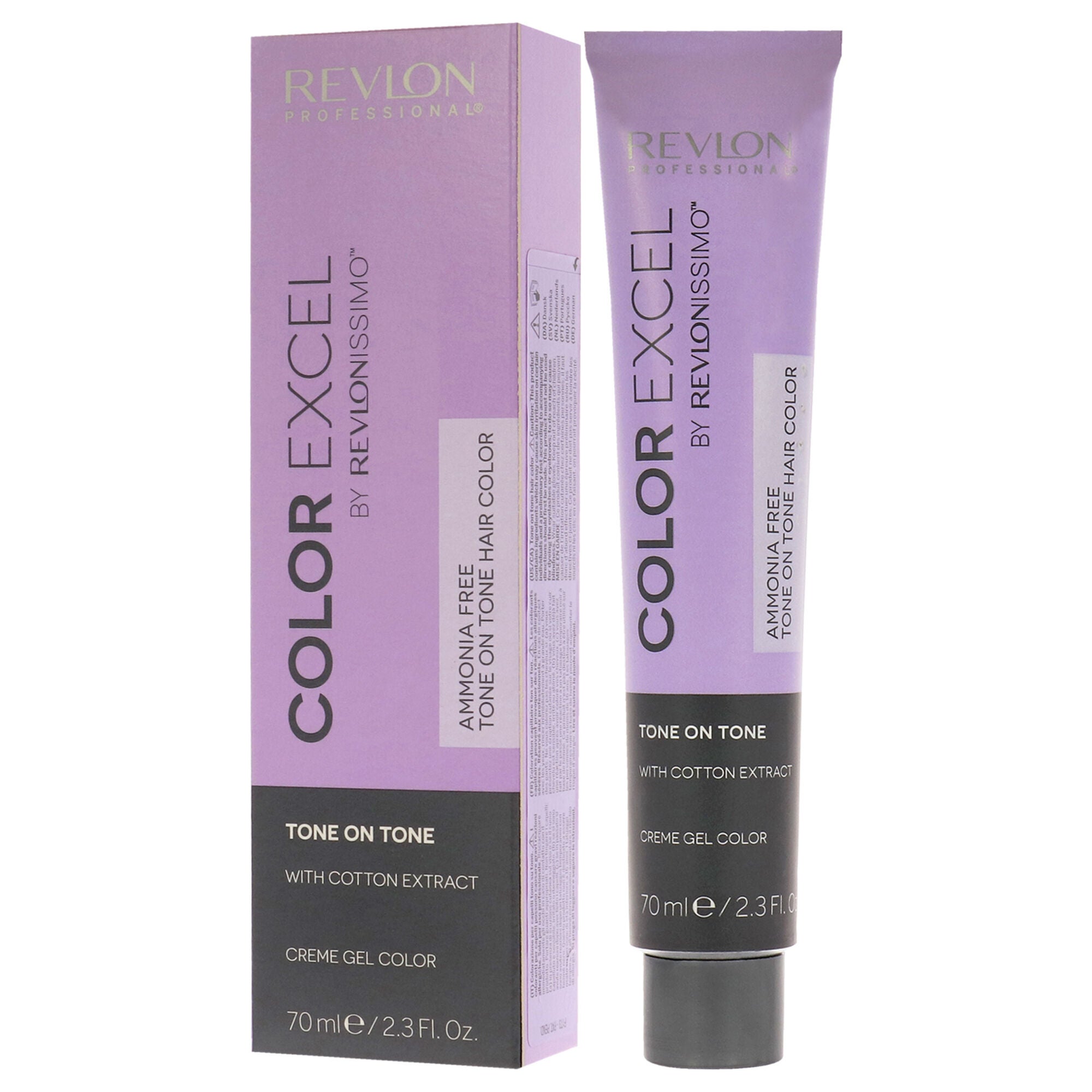 Revlonissimo Color Excel - 6.65 Dark Red Mahogany Blonde by Revlon for Unisex - 2.3 oz Hair Color, See Description, alternate image number 2