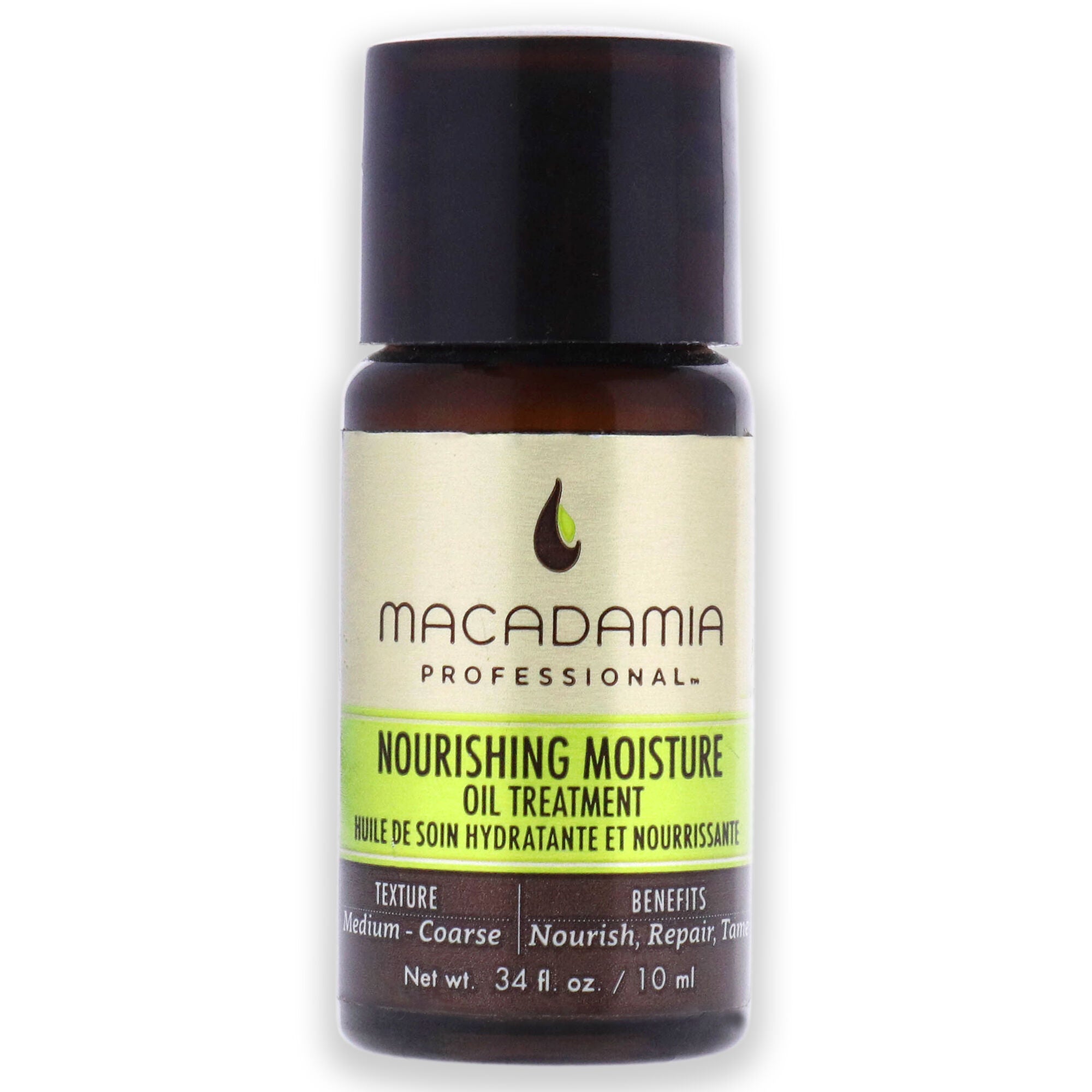 Nourishing Moisture Oil Treatment by Macadamia Oil for Unisex - 0.34 oz Treatment, See Description, hi-res image number 0