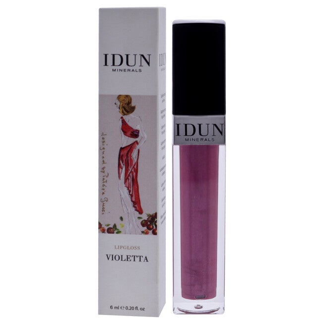Lipgloss - 005 Violetta by Idun Minerals for Women - 0.2 oz Lip Gloss, NA, alternate image number null