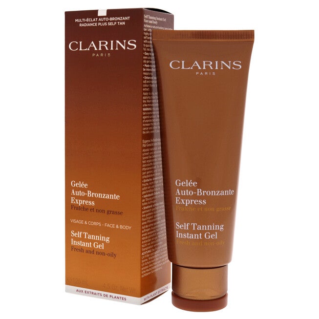 Self Tanning Instant Gel by Clarins for Unisex - 4.5 oz Bronzer, See Description, alternate image number 3