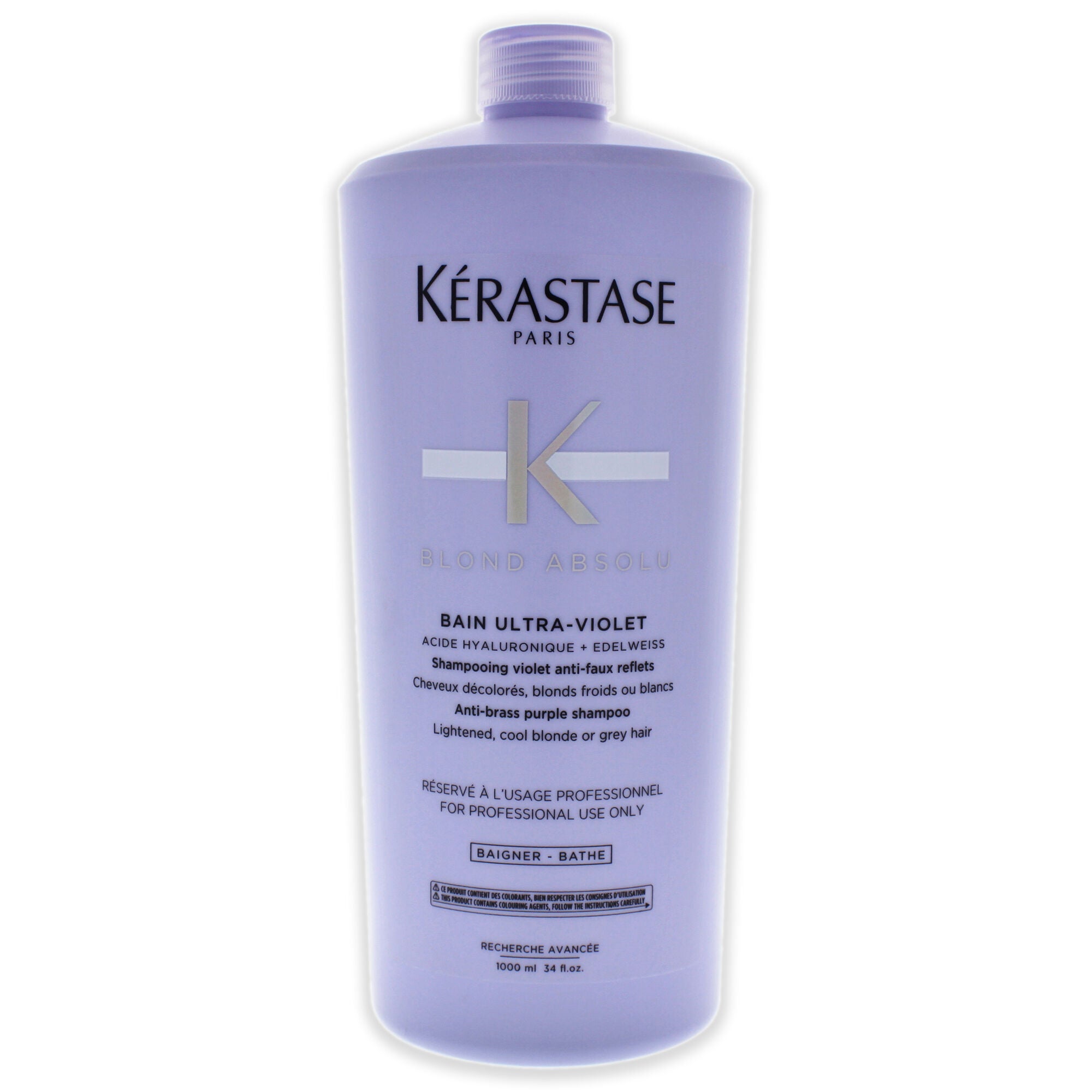Blonde Absolu Bain Ultra Violet Shampoo by Kerastase for Unisex - 33.8 oz Shampoo, See Description, hi-res image number 0