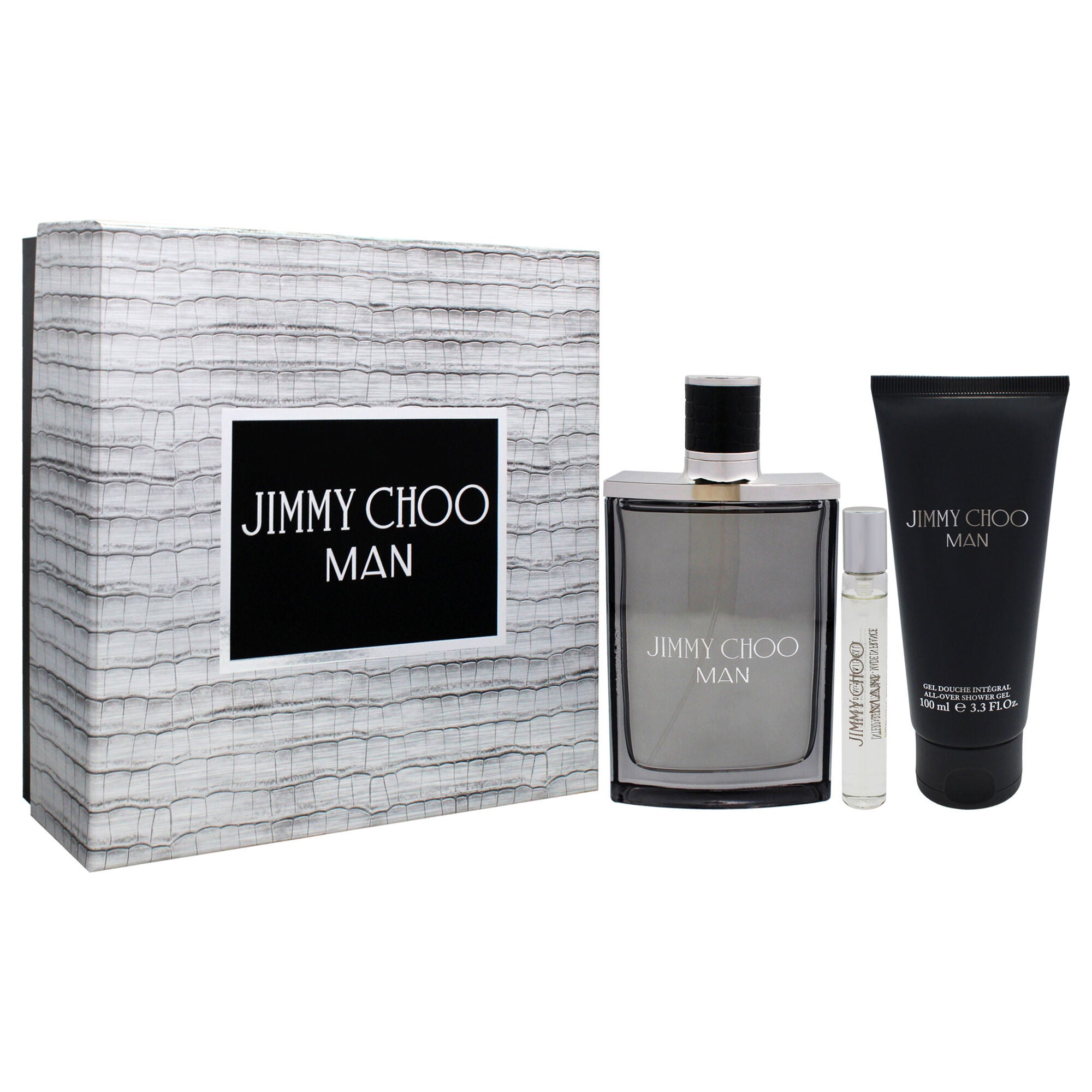 Jimmy Choo Man by Jimmy Choo for Men - 3 Pc Gift Set 3.3oz EDT Spray, 0.25oz EDT Spray, 3.3oz Shower Gel, , alternate image number 7