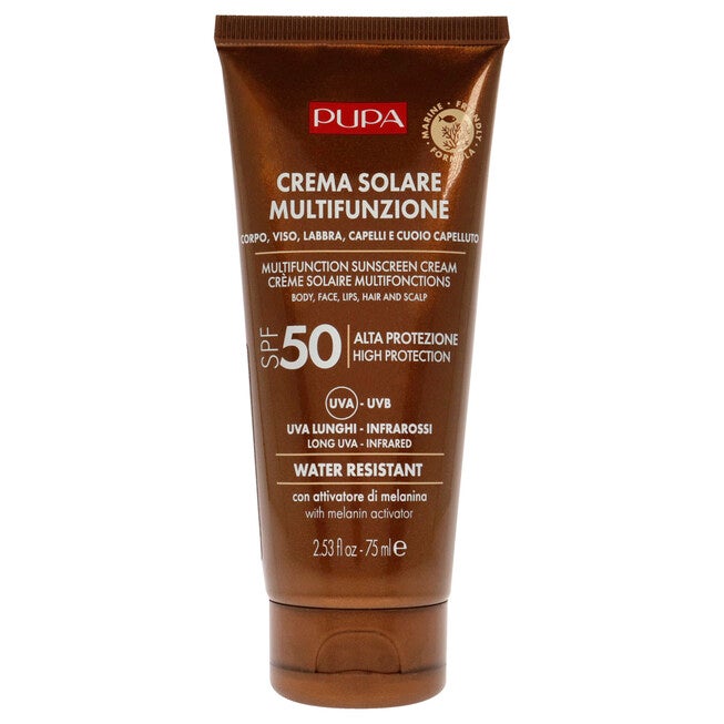 Multifunction Sunscreen Cream SPF 50 by Pupa Milano for Unisex - 2.53 oz Sunscreen, NA, hi-res image number null