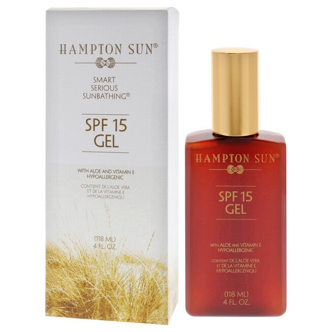 Gel SPF 15 by Hampton Sun for Unisex - 4 oz Sunscreen, NA, alternate image number null