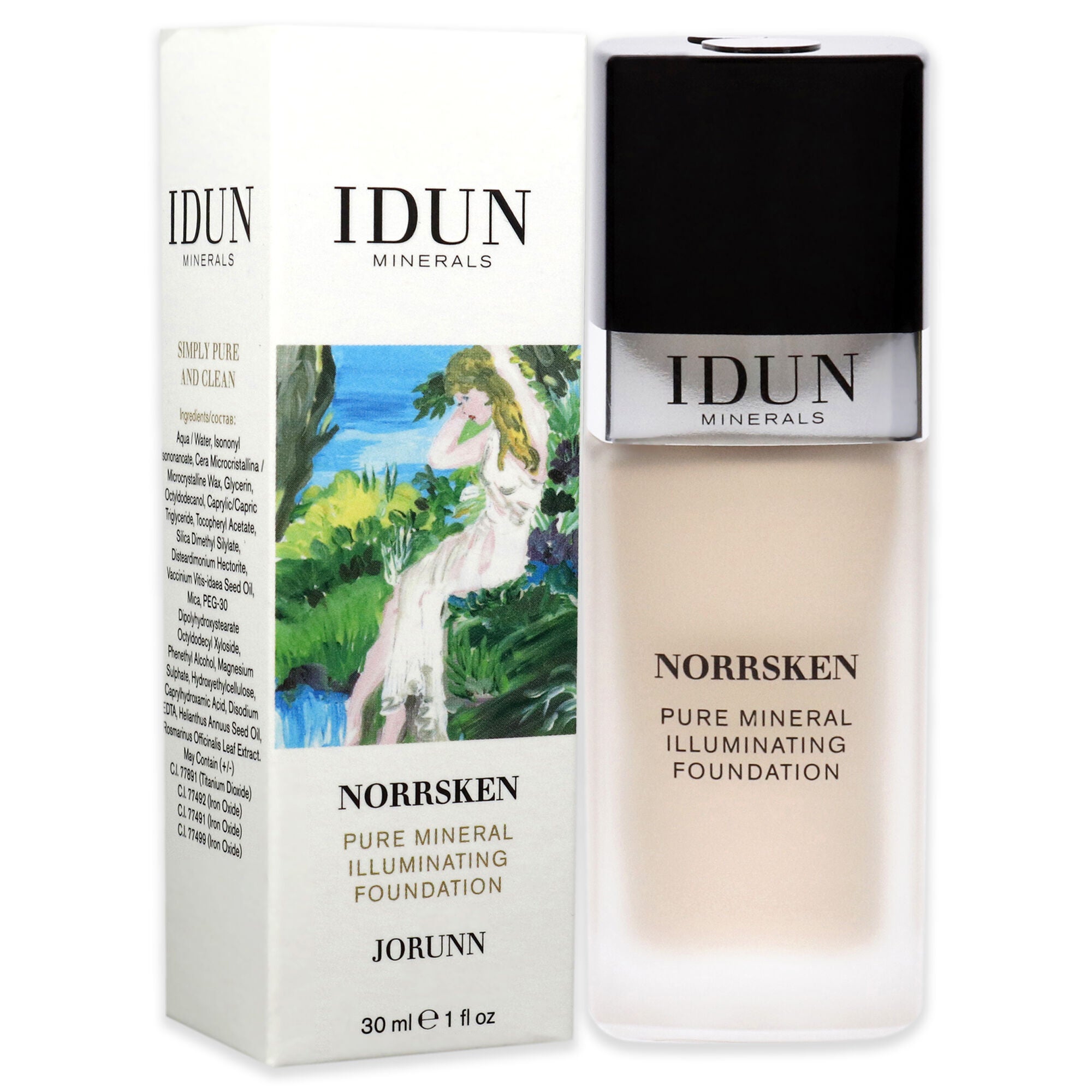 Norrsken Foundation - 201 Jorunn by Idun Minerals for Women - 1 oz Foundation, , alternate image number 6