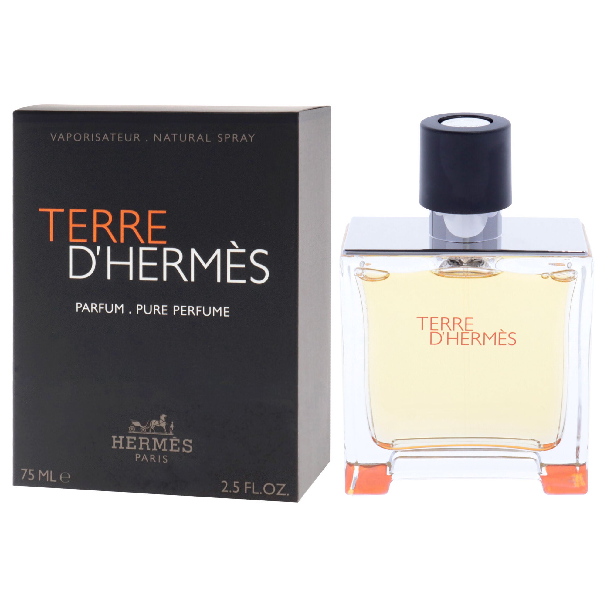 Terre DHermes by Hermes for Men - 2.5 oz Pure Perfume Spray, See Description, alternate image number 3