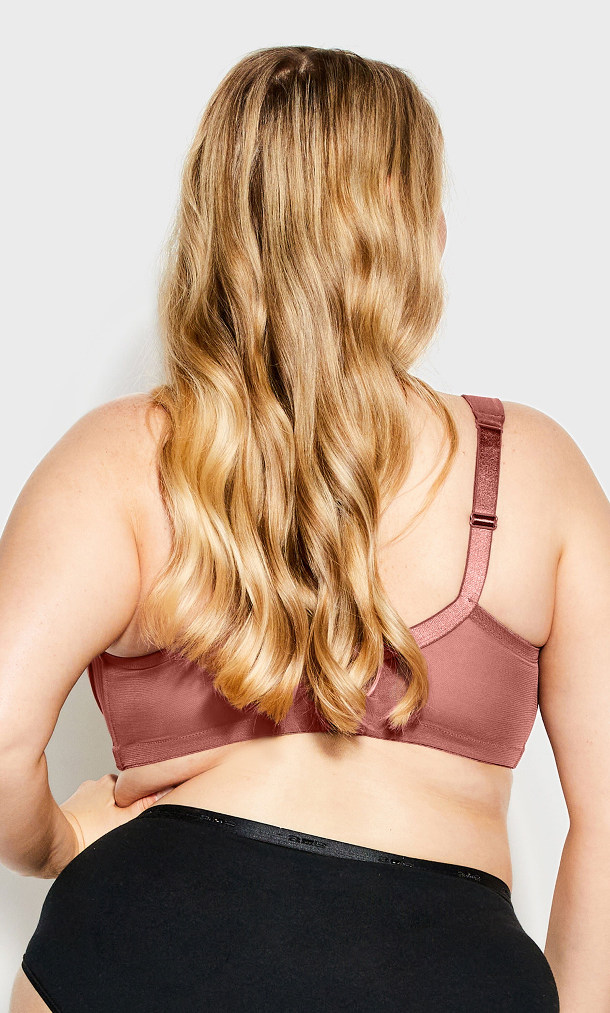 Wire Free T-Shirt Bra - brown, , alternate image number 1