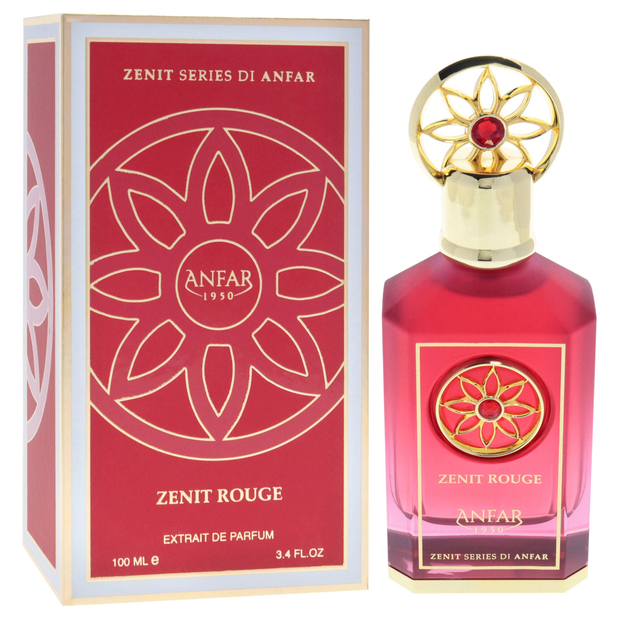 Zenit Series - Rouge by Anfar for Women - 3.4 oz Extrait De Parfum Spray, See Description, alternate image number 1
