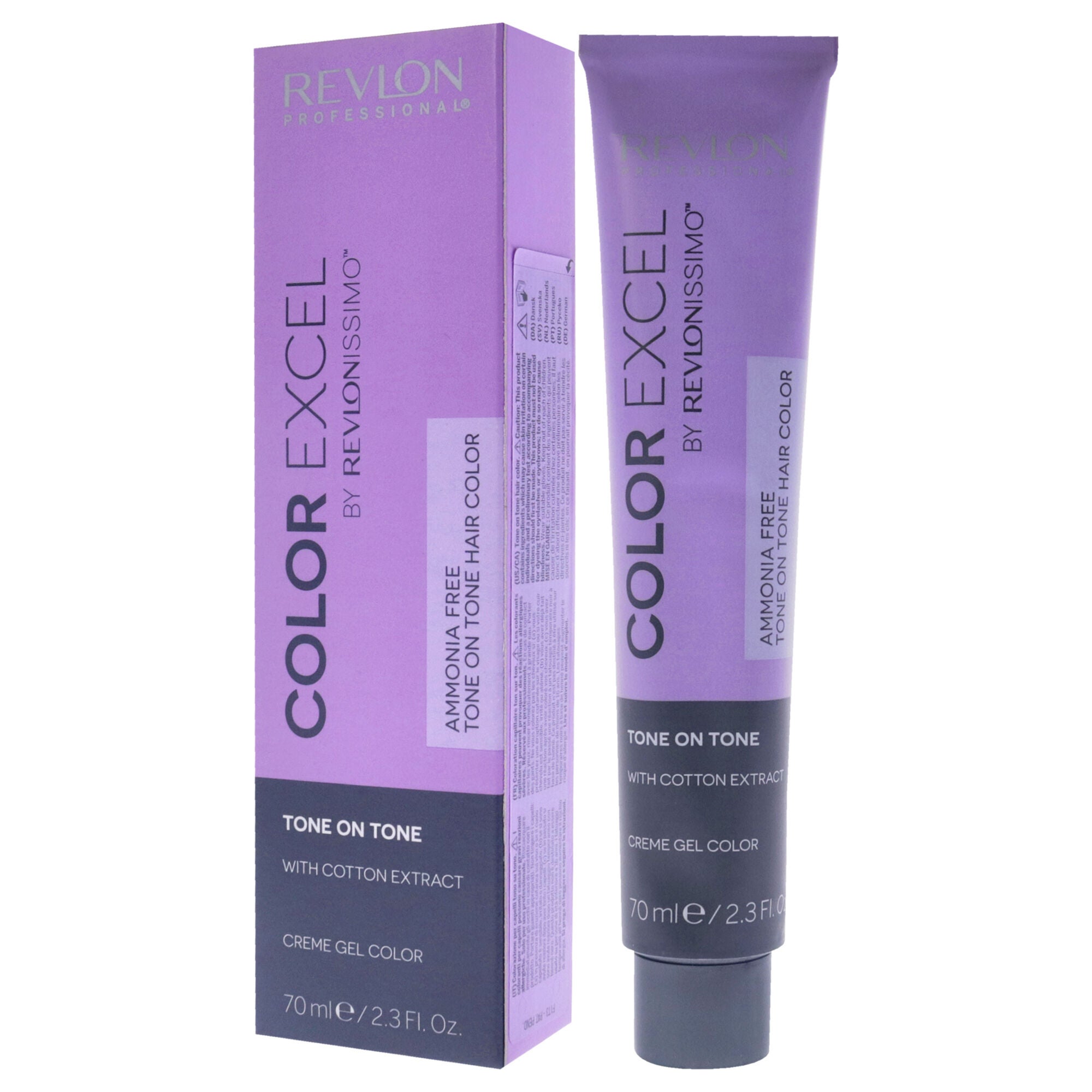 Revlonissimo Color Excel - 55.20 Intense Light Burgundy by Revlon for Unisex - 2.3 oz Hair Color, See Description, alternate image number 3