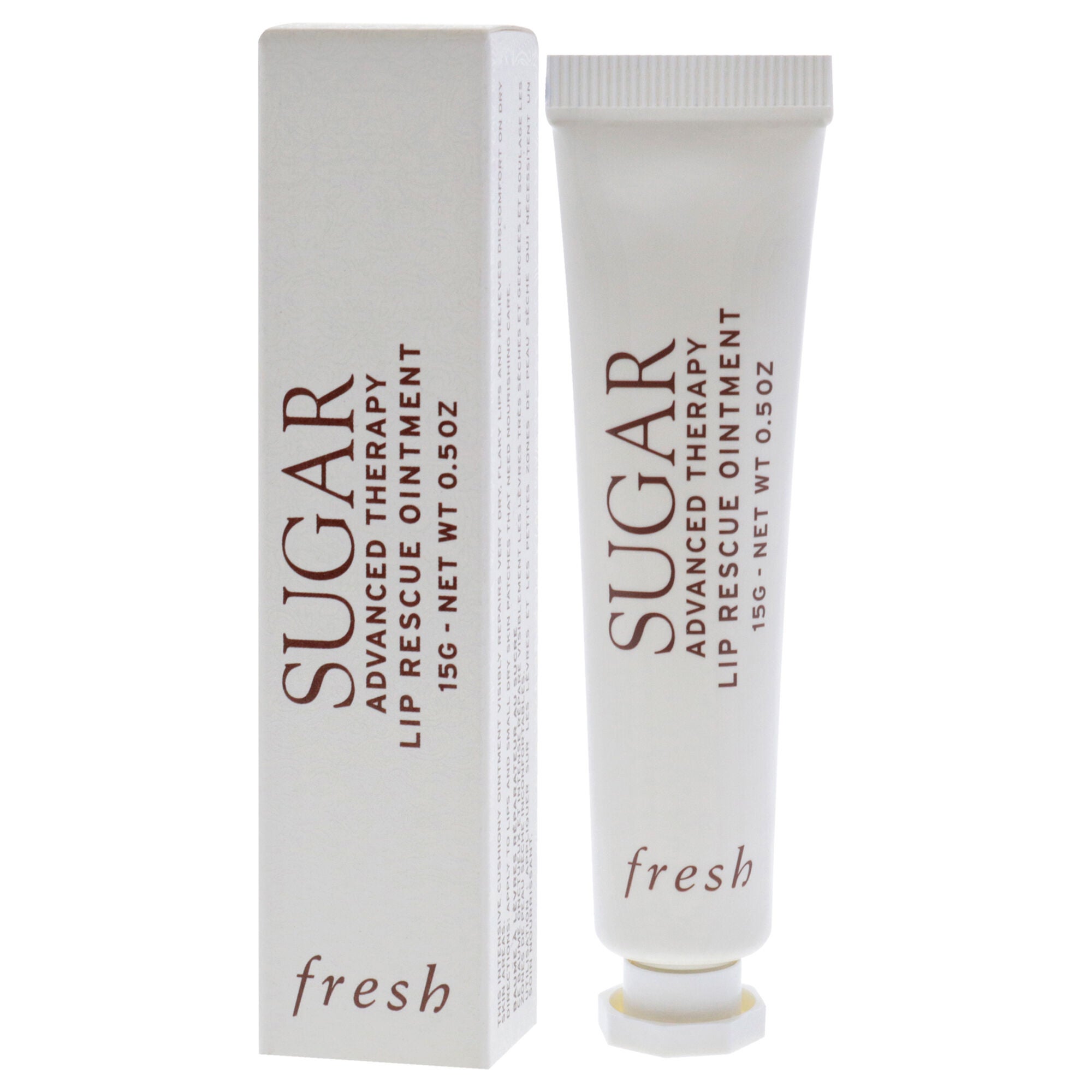Sugar Advanced Therapy Lip Rescue Ointment by Fresh for Women - 0.5 oz Lip Balm, White, alternate image number 2
