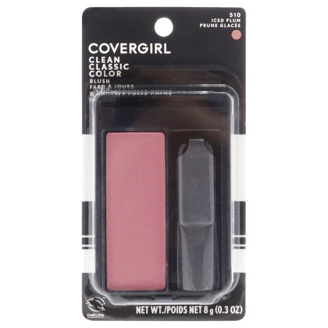 Clean Classic Color Blush - 510 Iced Plum by CoverGirl for Women - 0.3 oz Blush, See Description, hi-res image number 0