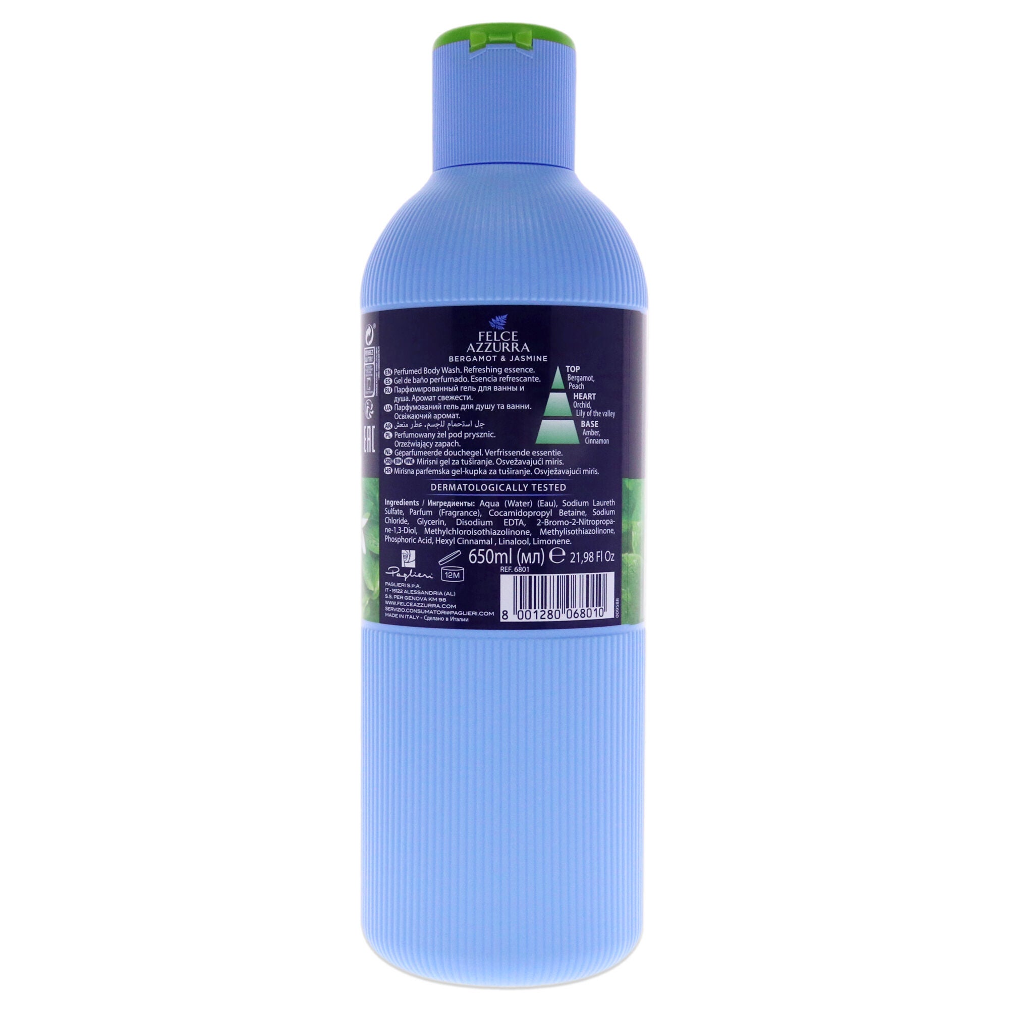Fresco by Felce Azzurra for Unisex - 22 oz Body Wash, See Description, alternate image number 1