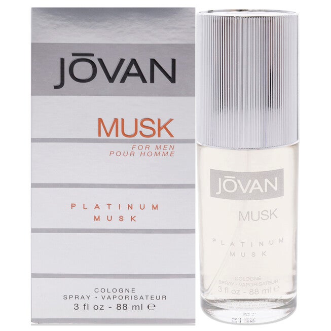 Jovan Platinum Musk by Jovan for Men - 3 oz EDC Spray, NA, hi-res image number null