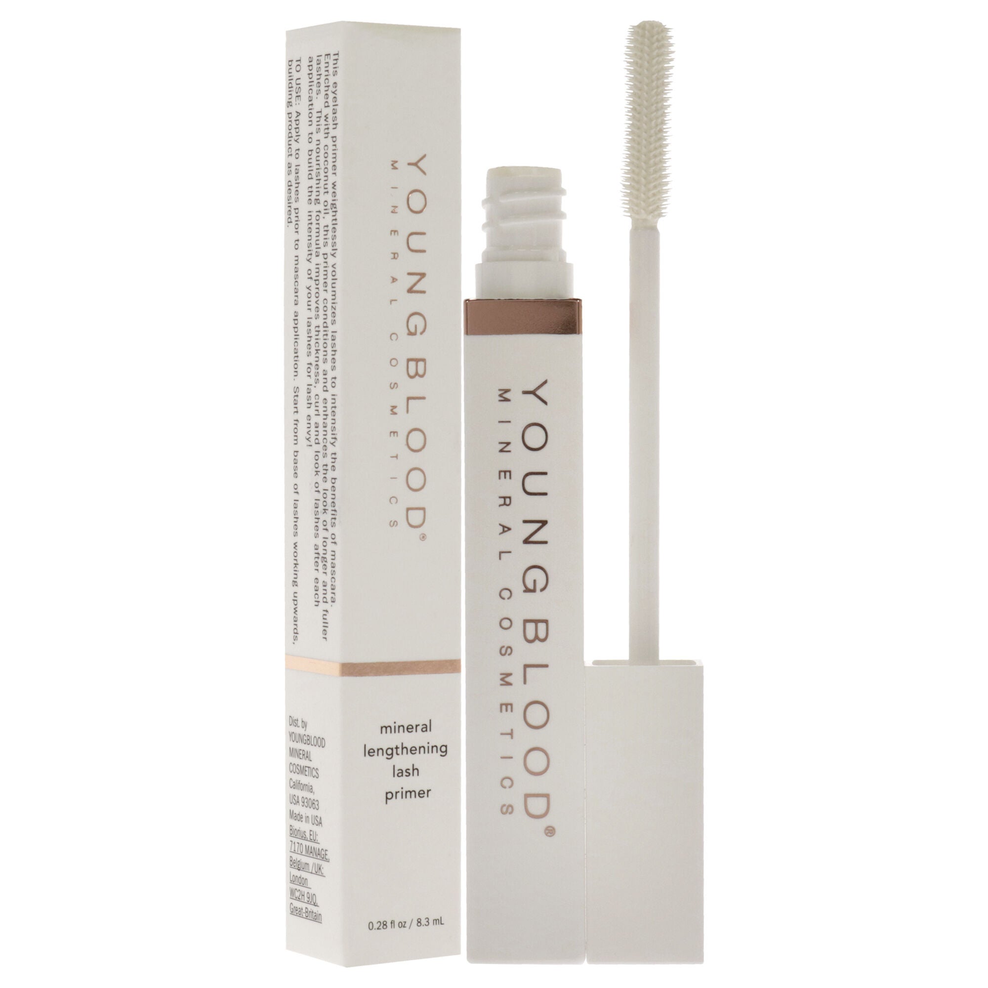 Mineral Lengthening Lash Primer by Youngblood for Women - 0.28 oz Primer, See Description, alternate image number 1