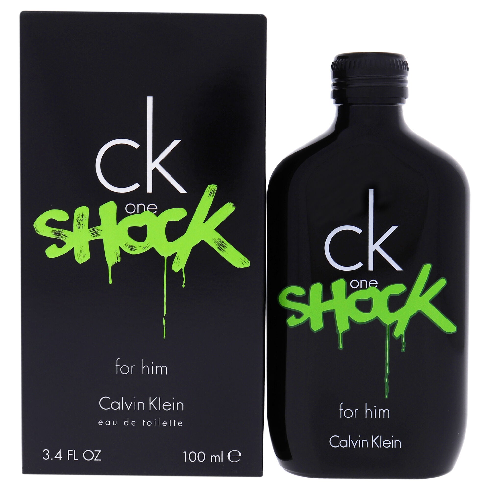 CK One Shock For Him by Calvin Klein for Men - 3.4 oz EDT Spray, See Description, hi-res image number 0