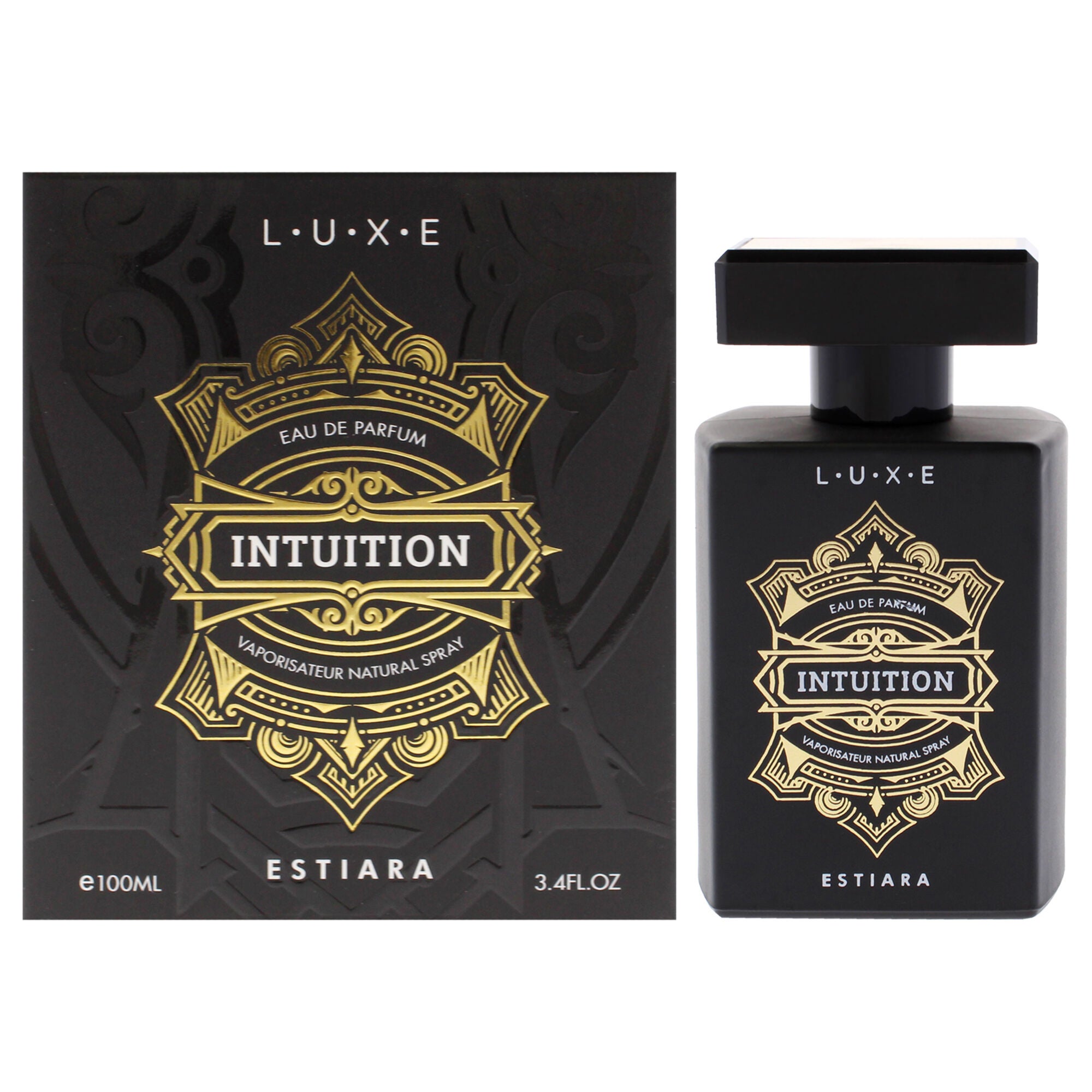 Luxe Intuition by Estiara for Unisex - 3.4 oz EDP Spray, Clear, hi-res image number 0