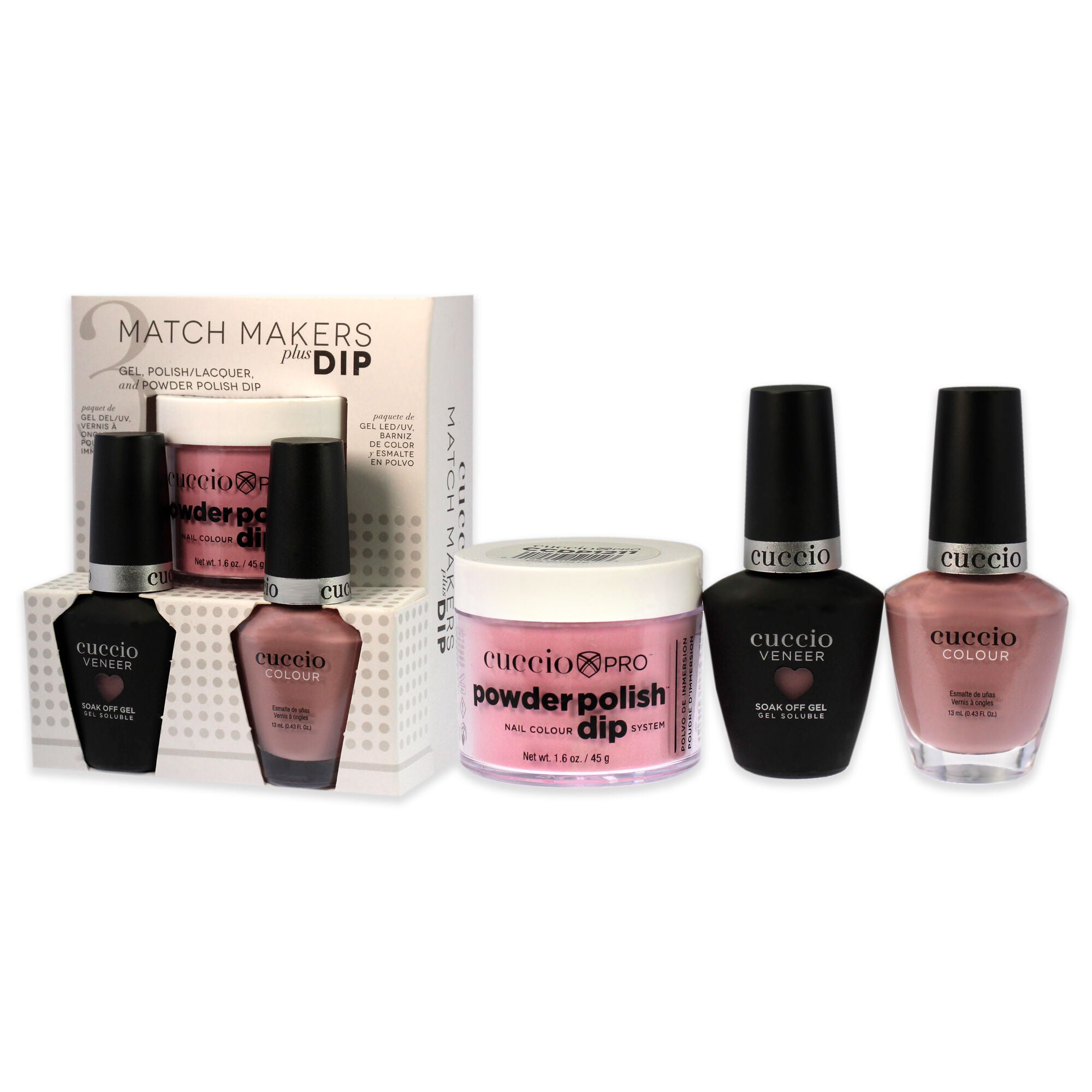 Match Makers Plus Dip - On Pointe by Cuccio Colour for Women - 3 Pc Set, See Description, alternate image number 3