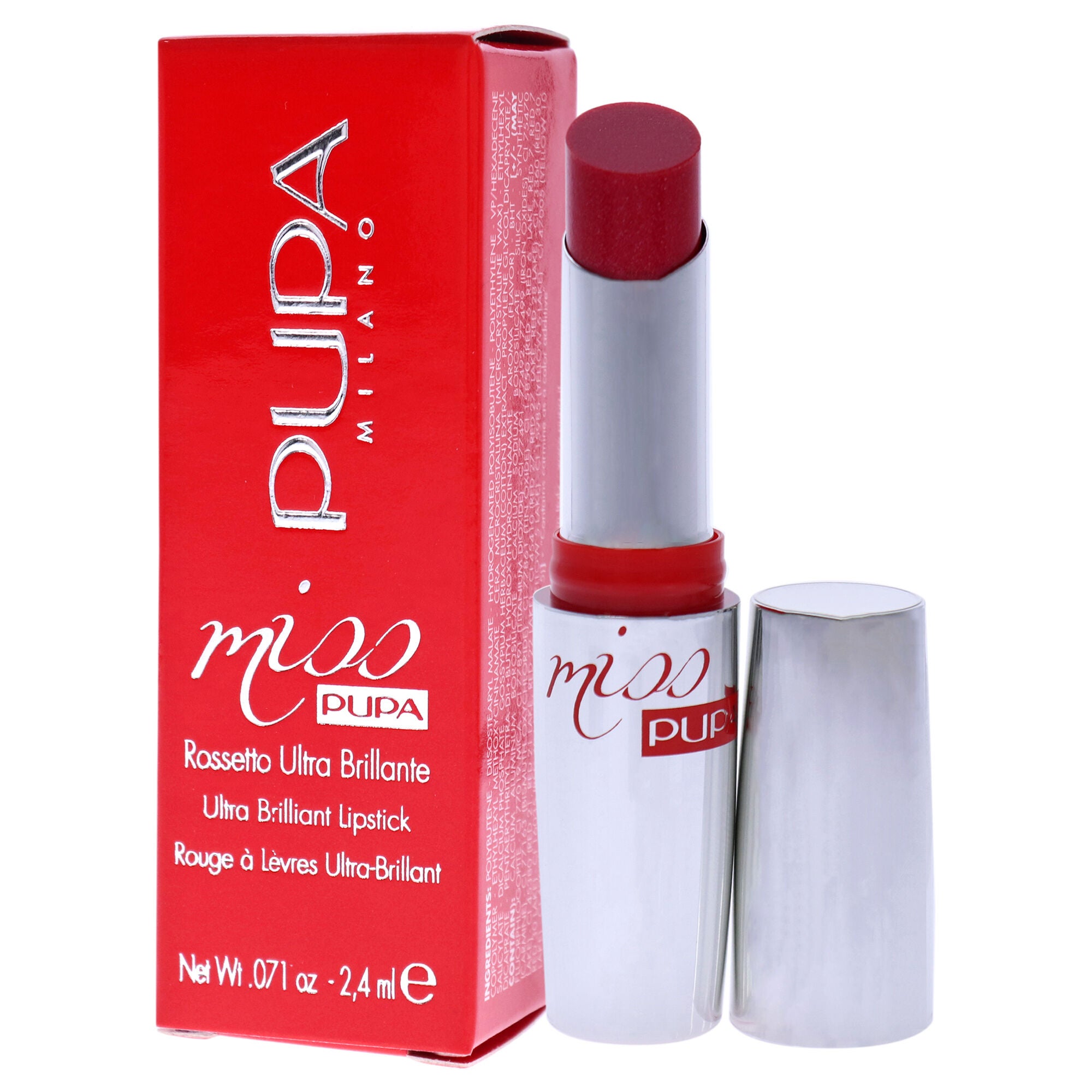 Miss Pupa - 500 Love Pearly Red by Pupa Milano for Women - 0.71 oz Lipstick, See Description, alternate image number 3