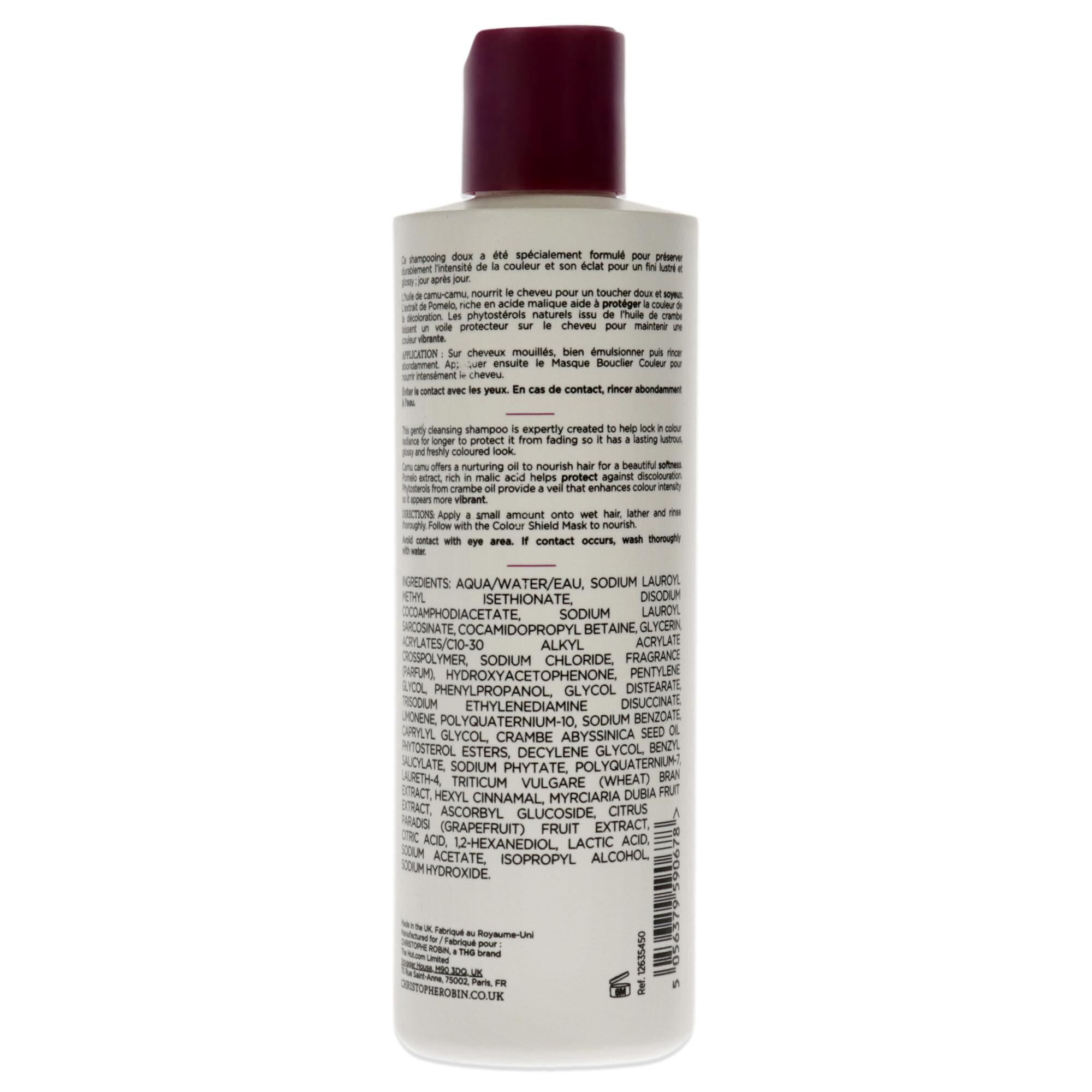 Colour Shield Shampoo With Camu-Camu Berries by Christophe Robin for Unisex - 8.4 oz Shampoo, See Description, alternate image number 2