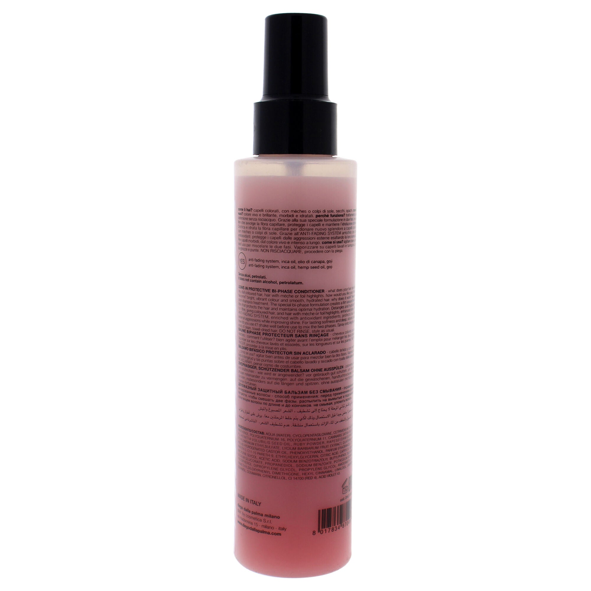 Salva Colore Leave-In Protective BI-Phase Conditioner by Diego Dalla Palma for Unisex - 5.1 oz Conditioner, See Description, alternate image number 2