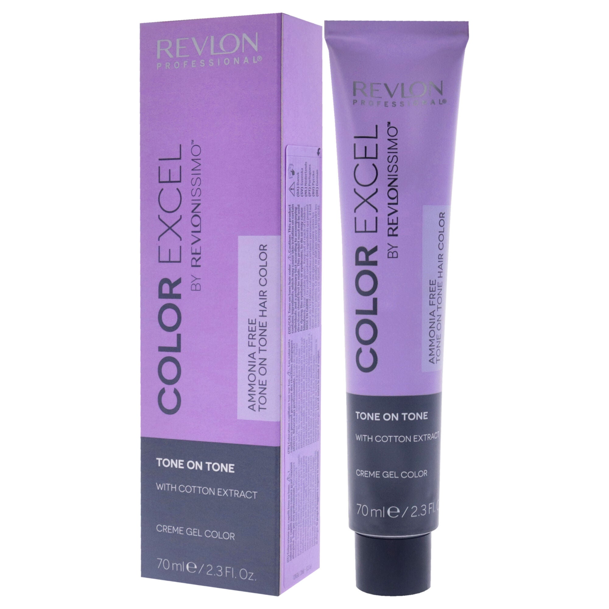 Revlonissimo Color Excel - 8.3 Light Golden Blonde by Revlon for Unisex - 2.3 oz Hair Color, , alternate image number 7