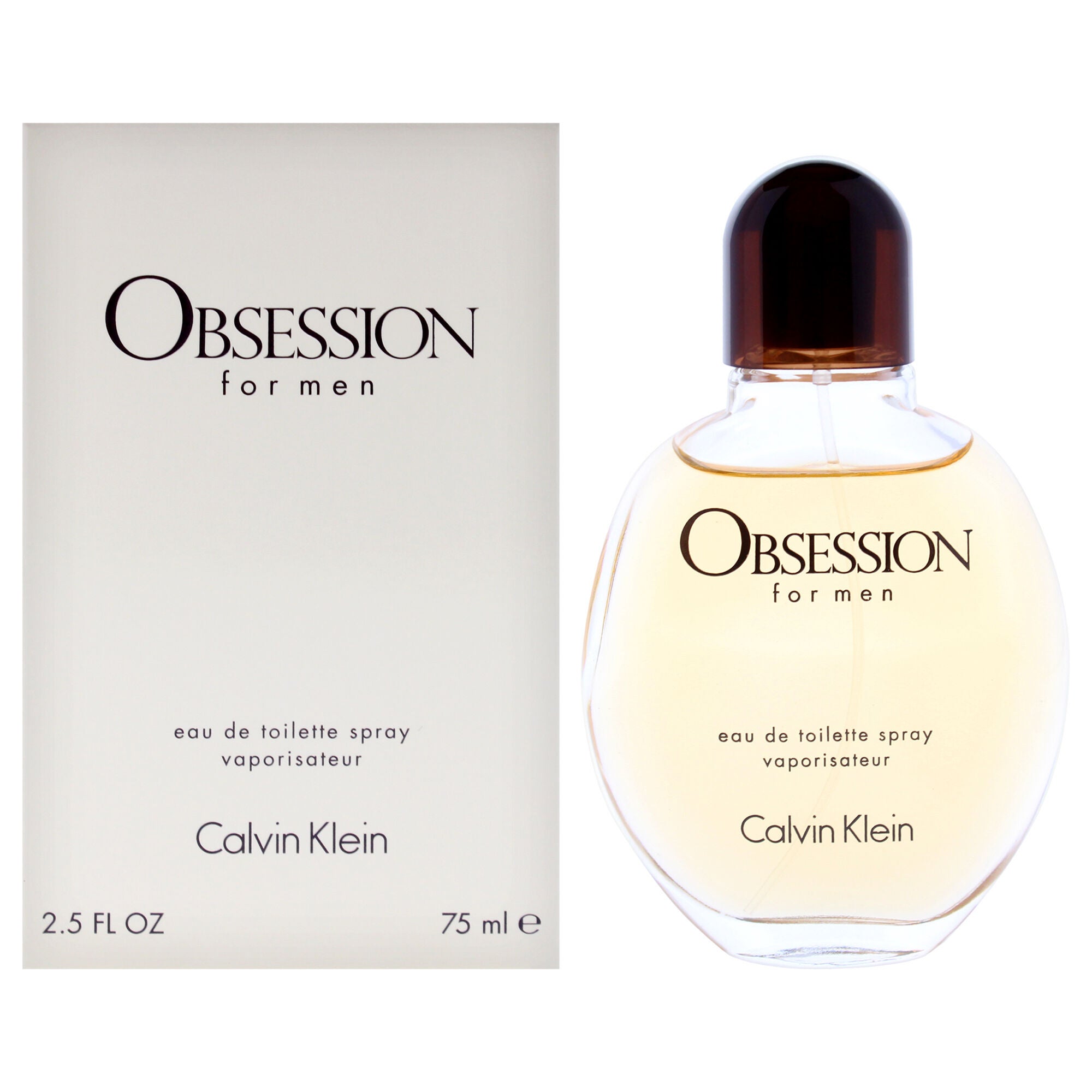Obsession by Calvin Klein for Men - 2.5 oz EDT Spray, See Description, hi-res image number 0