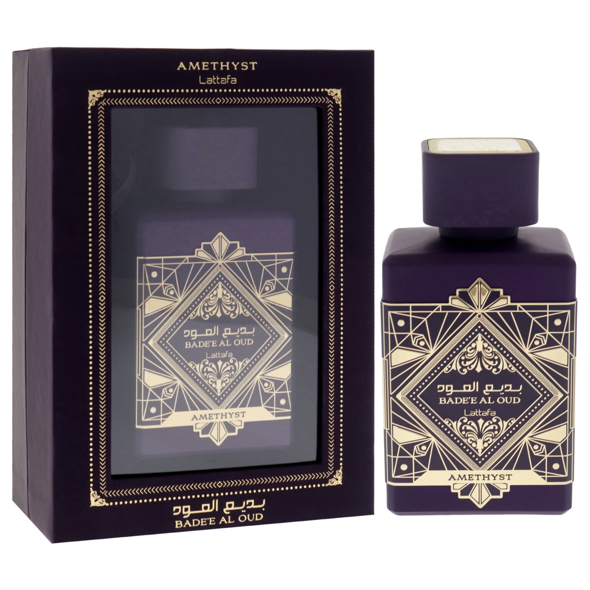 Badee Al Oud Amethyst by Lattafa for Women - 3.4 oz EDP Spray, See Description, alternate image number 2