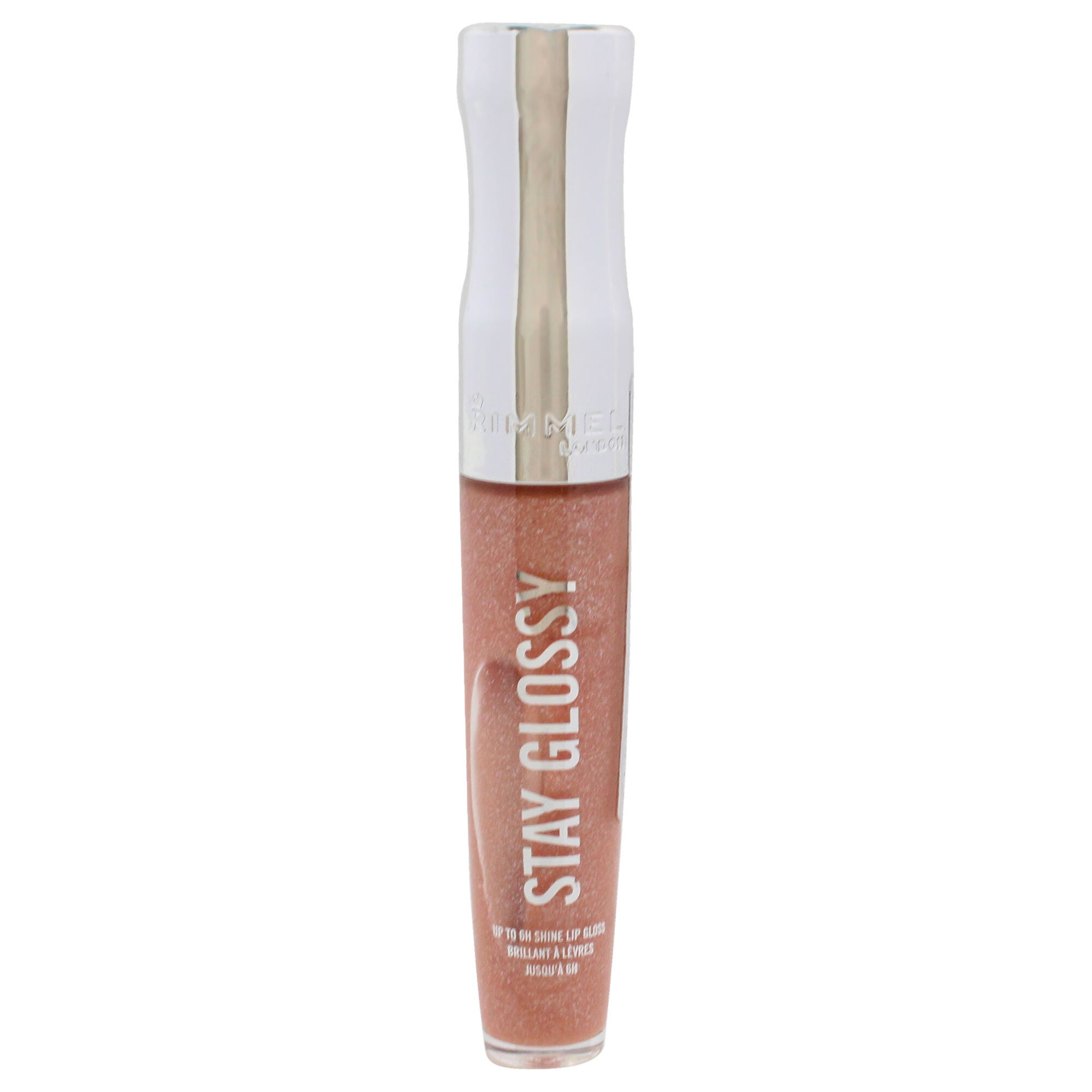 Stay Glossy Lip Gloss - 710 Honey Honey by Rimmel London for Women - 0.18 oz Lip Gloss, See Description, hi-res image number 0