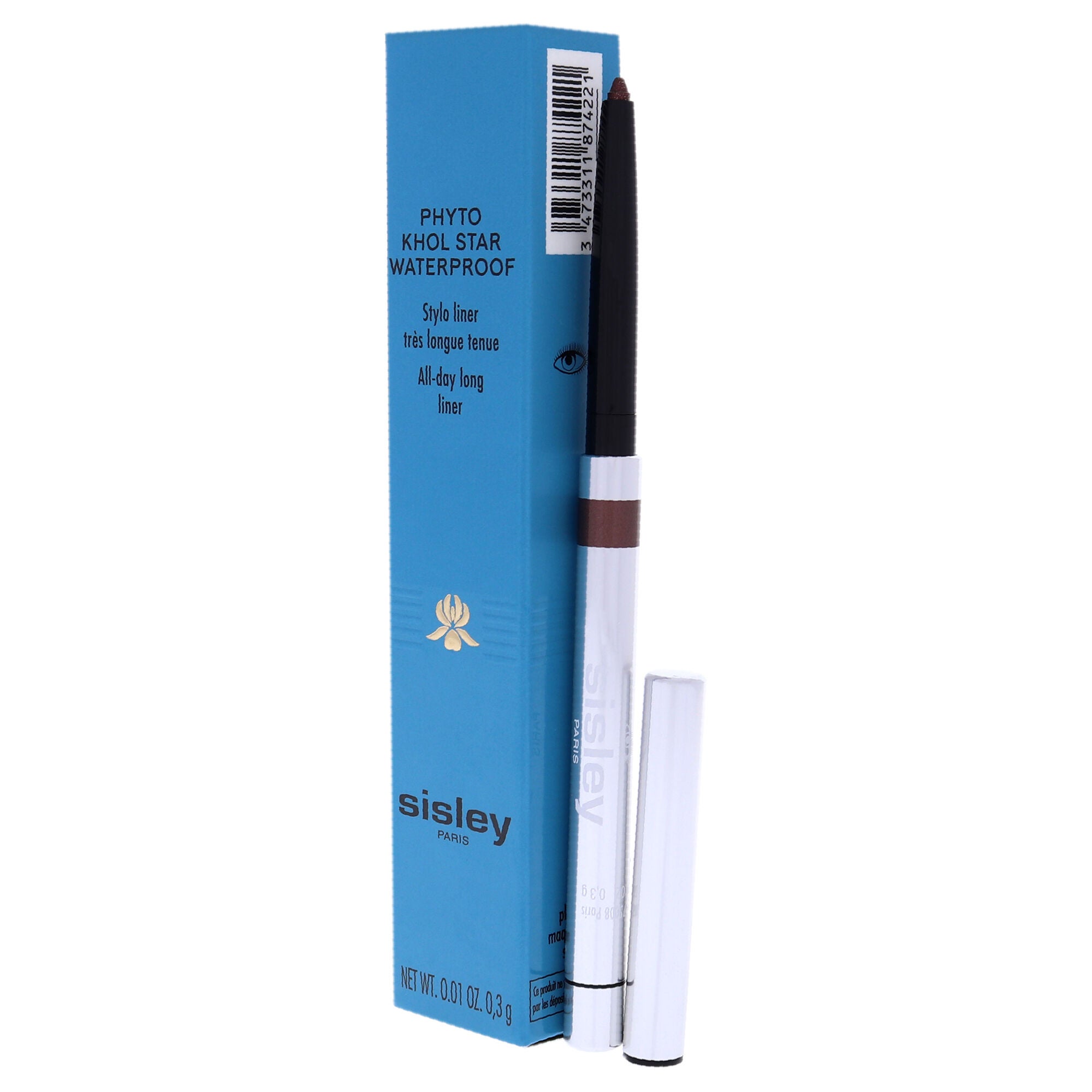 Phyto Khol Star Waterproof - 03 Sparkling Brown by Sisley for Women - 0.01 oz Eyeliner, See Description, alternate image number 3