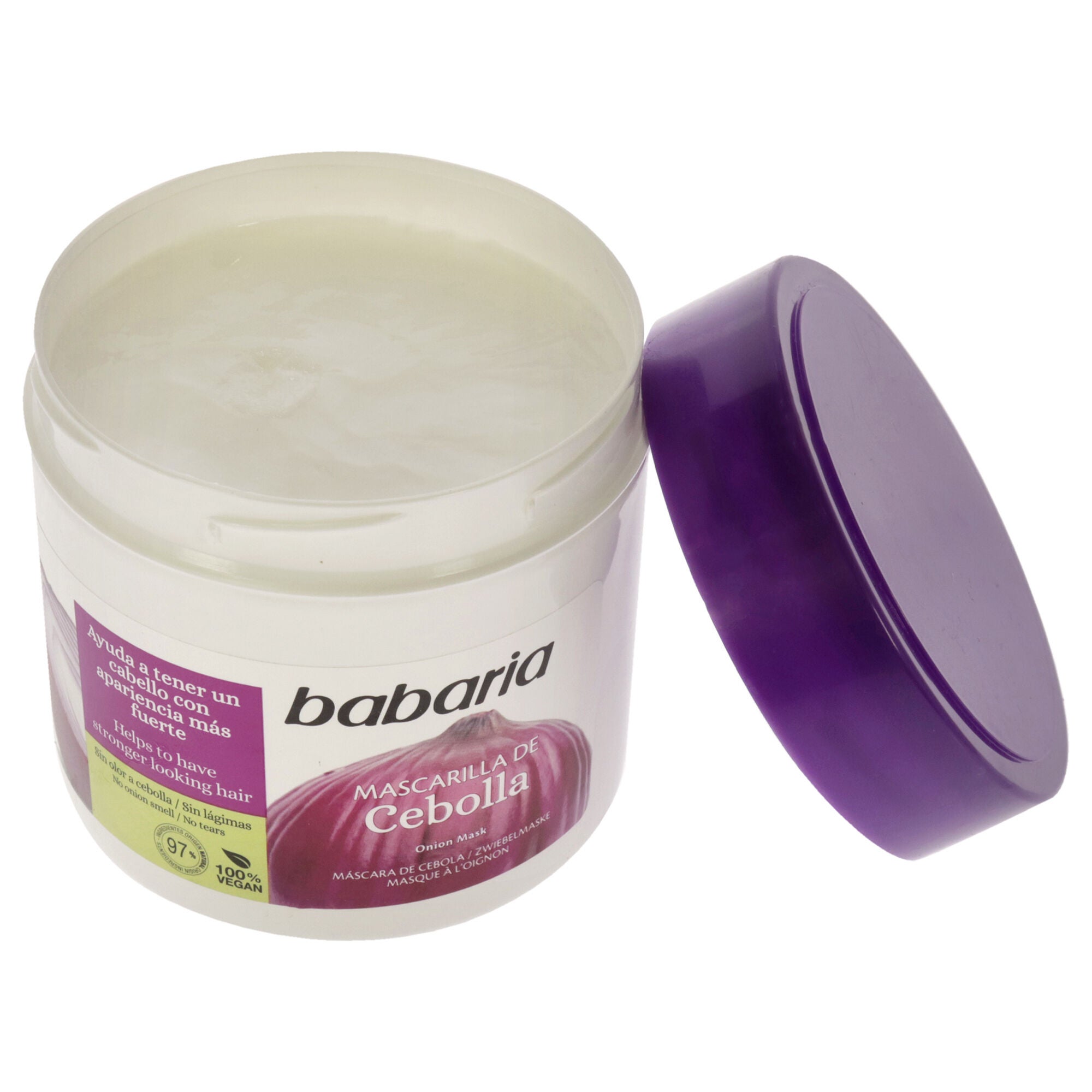 Onion Hair Mask by Babaria for Unisex - 13.5 oz Masque, See Description, alternate image number 2