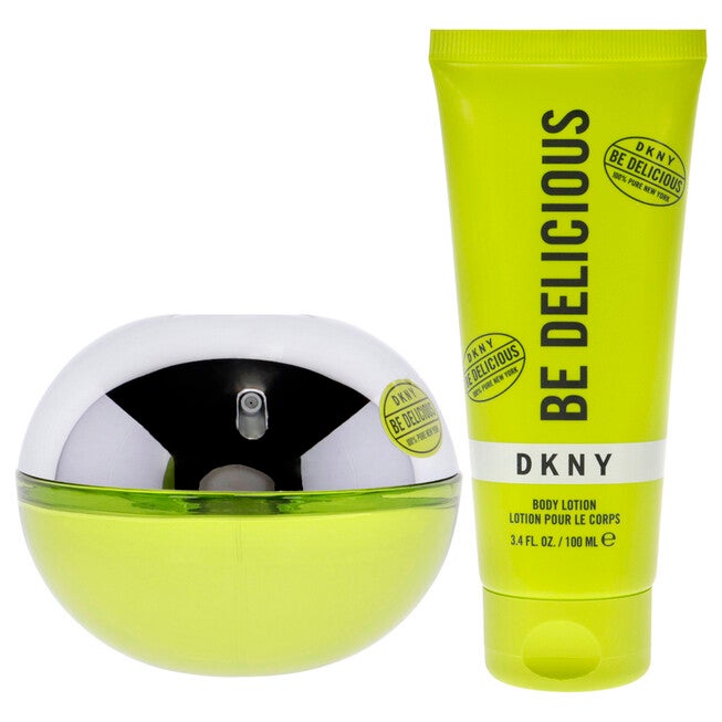 DKNY Be Delicious by Donna Karan for Women - 2 Pc Gift Set 3.4oz EDP Spray, 3.4oz Body Lotion, NA, alternate image number null
