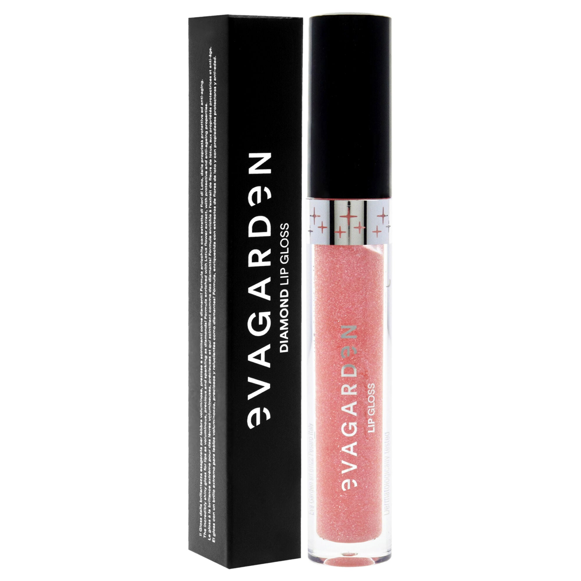 Diamond Lip Gloss - 856 Baby Pink by Evagarden for Women - 0.09 oz Lip Gloss, See Description, alternate image number 2