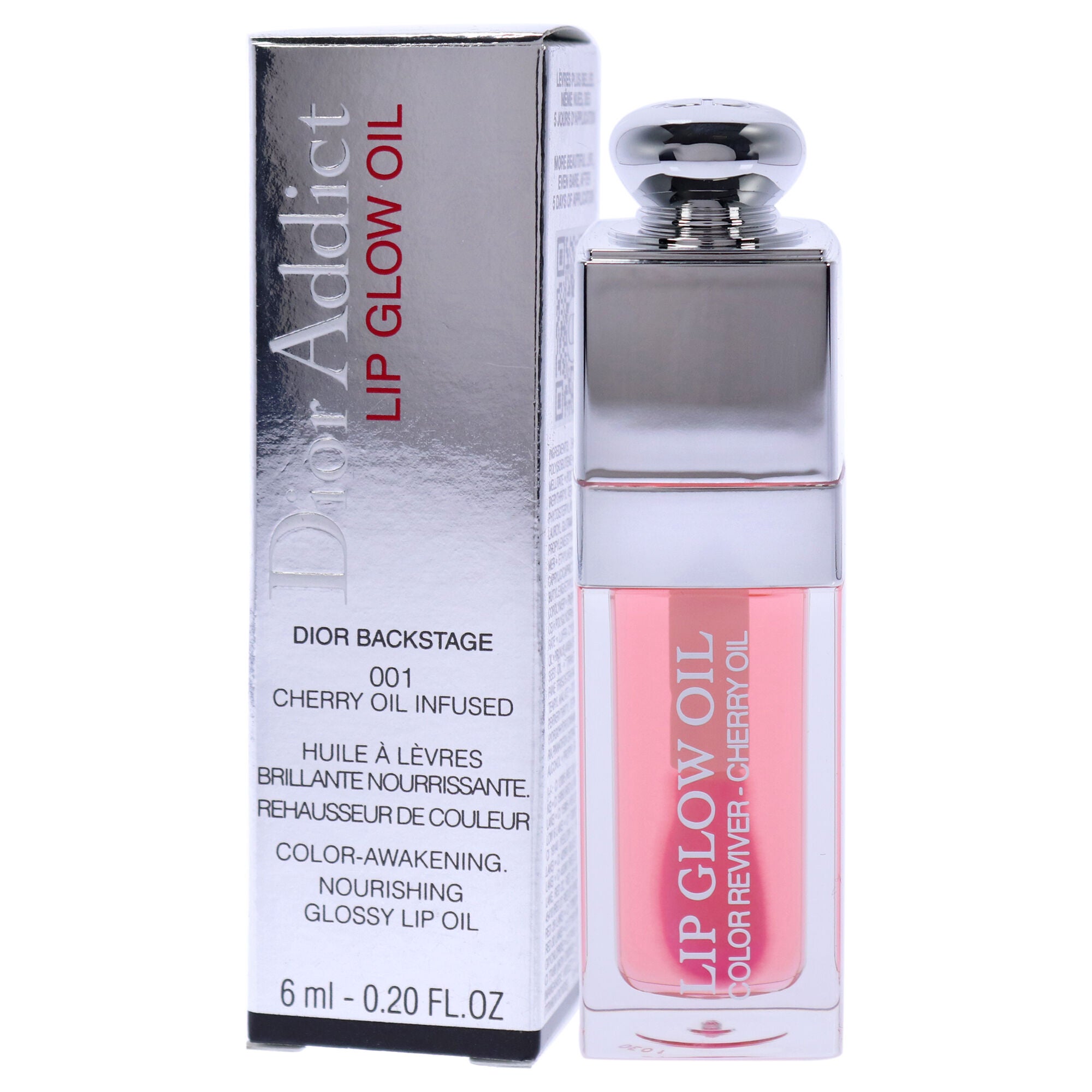 Dior Addict Lip Glow Oil - 001 Pink by Christian Dior for Women - 0.20 oz Lip Oil, See Description, alternate image number 3