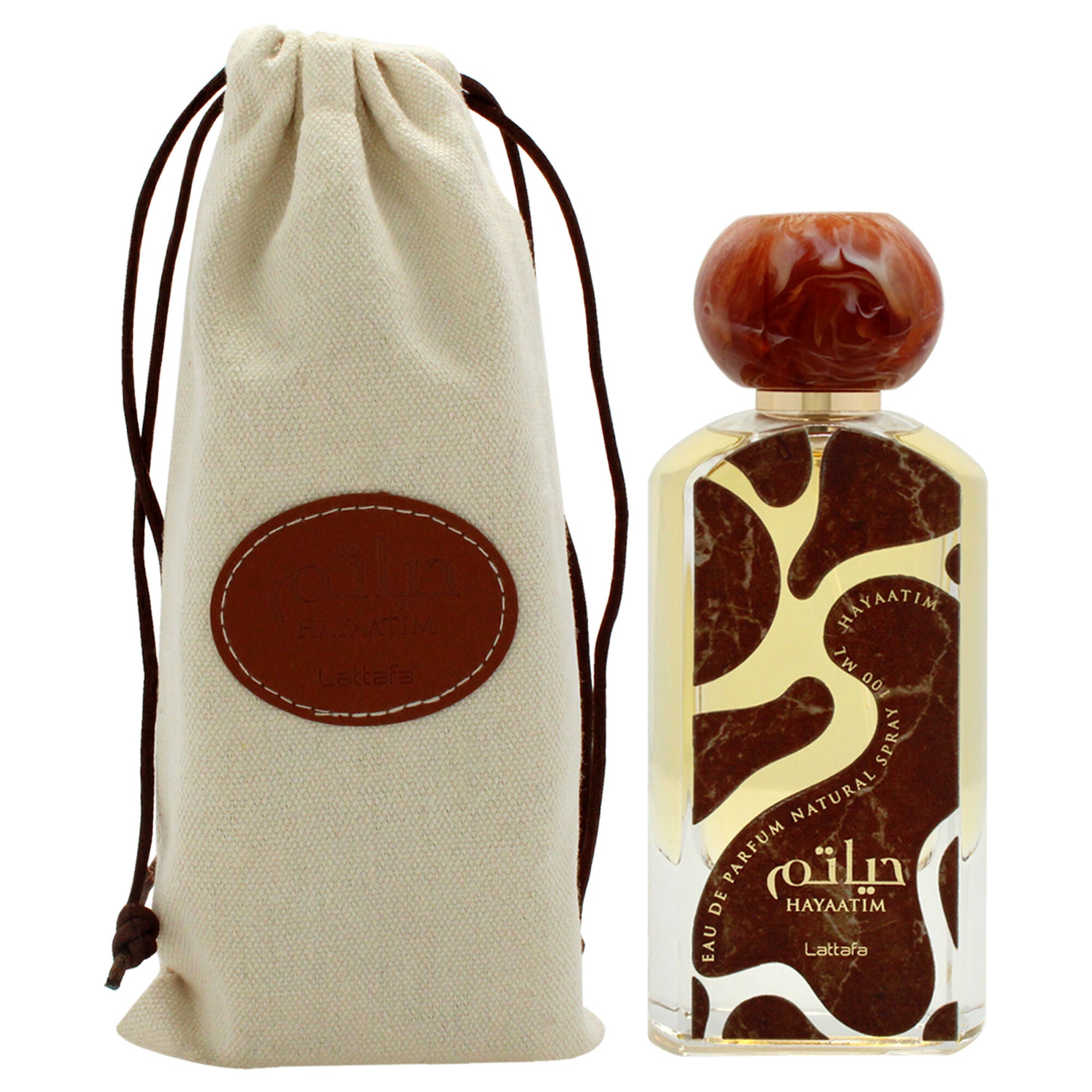 Hayaatim by Lattafa for Unisex - 3.4 oz EDP Spray, Clear, hi-res image number 0