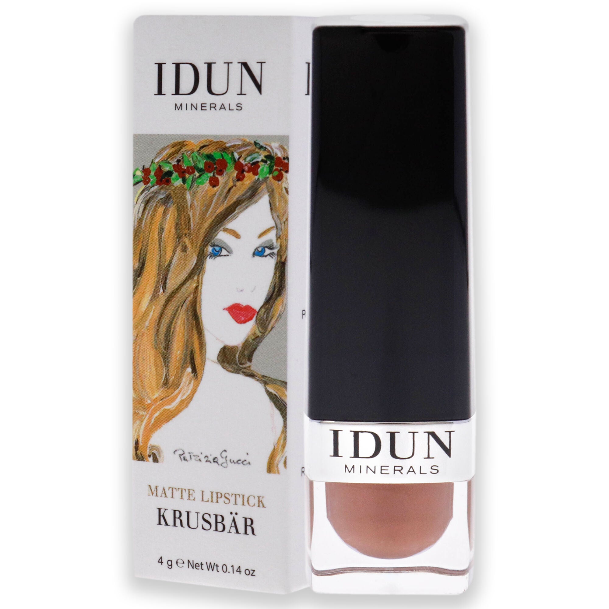 Matte Lipstick - 108 Krusbar by Idun Minerals for Women - 0.14 oz Lipstick, , alternate image number 7