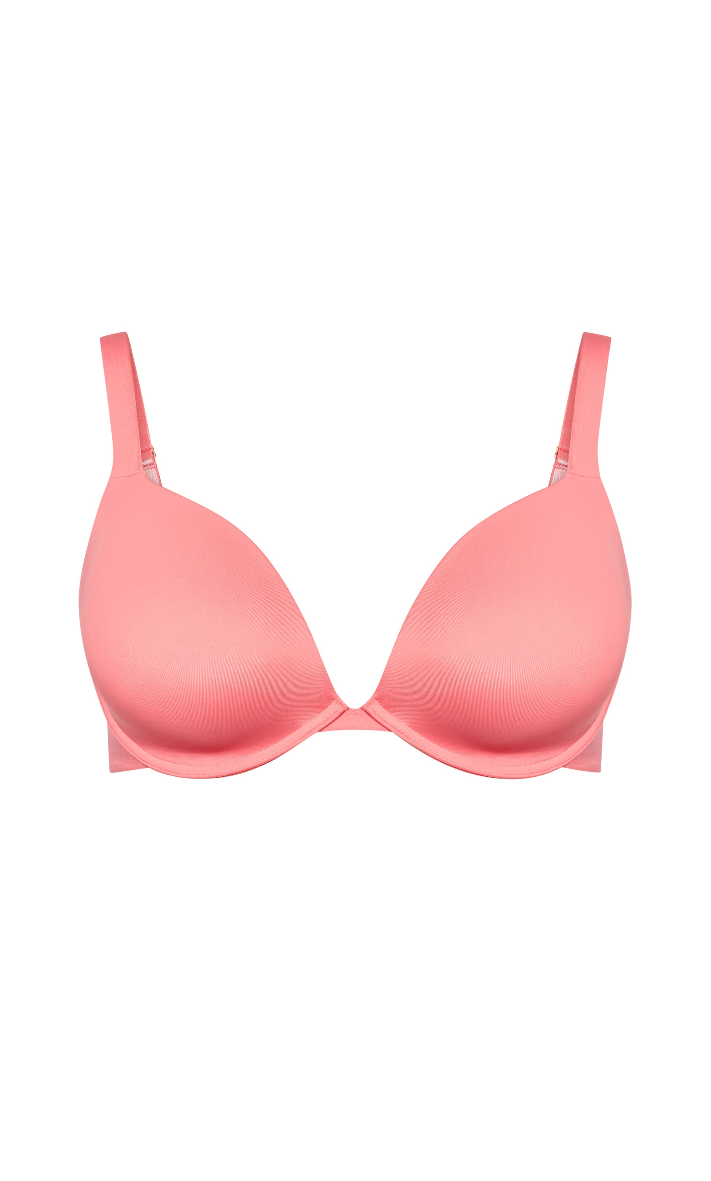 Fashion Plunge Bra - coral, , alternate image number 2