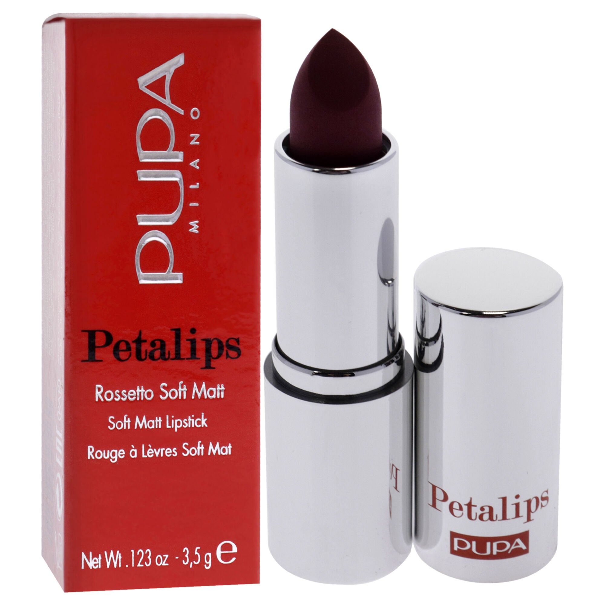Petalips Soft Matt Lipstick - 011 Vibrant Tulip by Pupa Milano for Women - 0.123 oz Lipstick, See Description, alternate image number 1