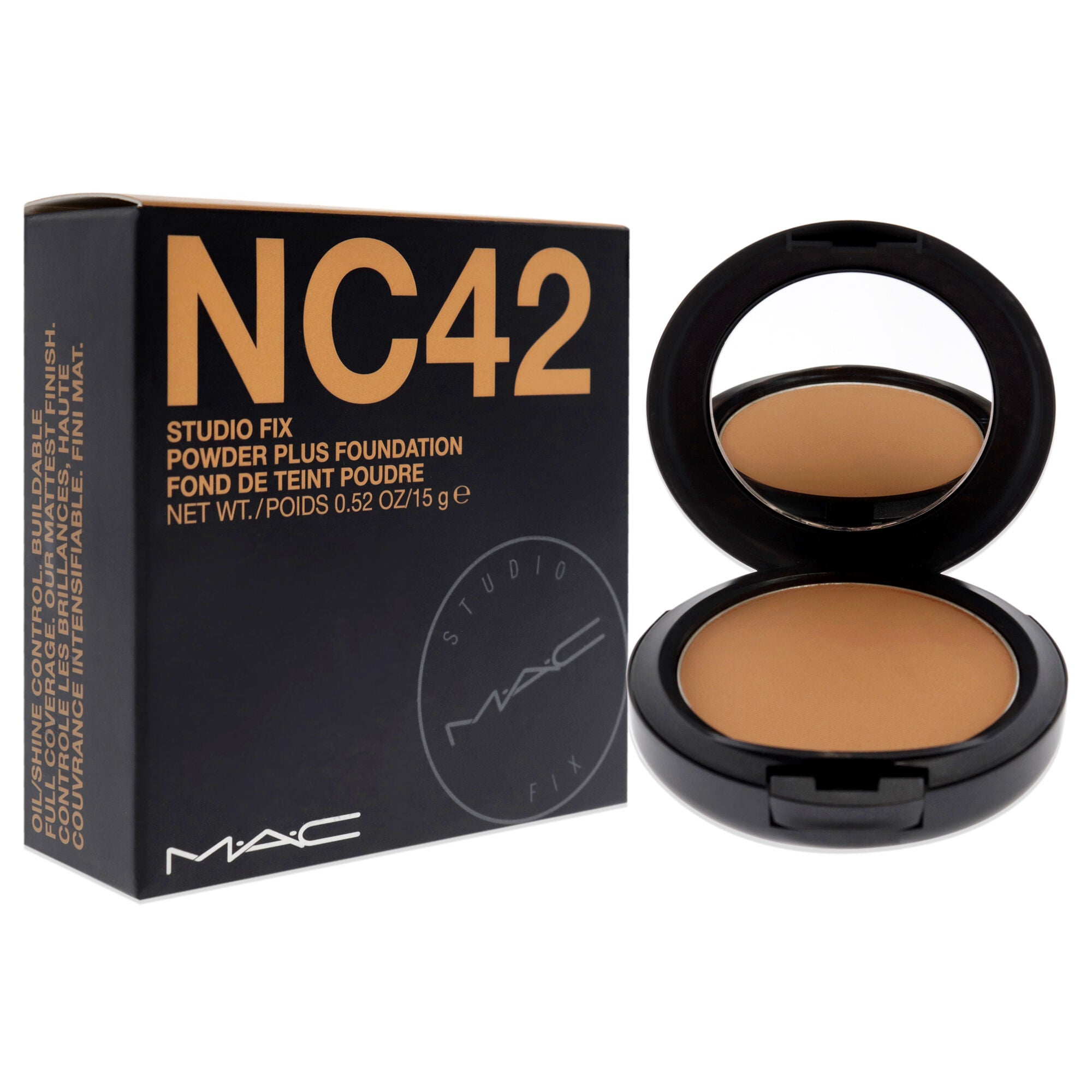 Studio Fix Powder Plus Foundation - NC42 by MAC for Women - 0.52 oz Foundation, See Description, alternate image number 2
