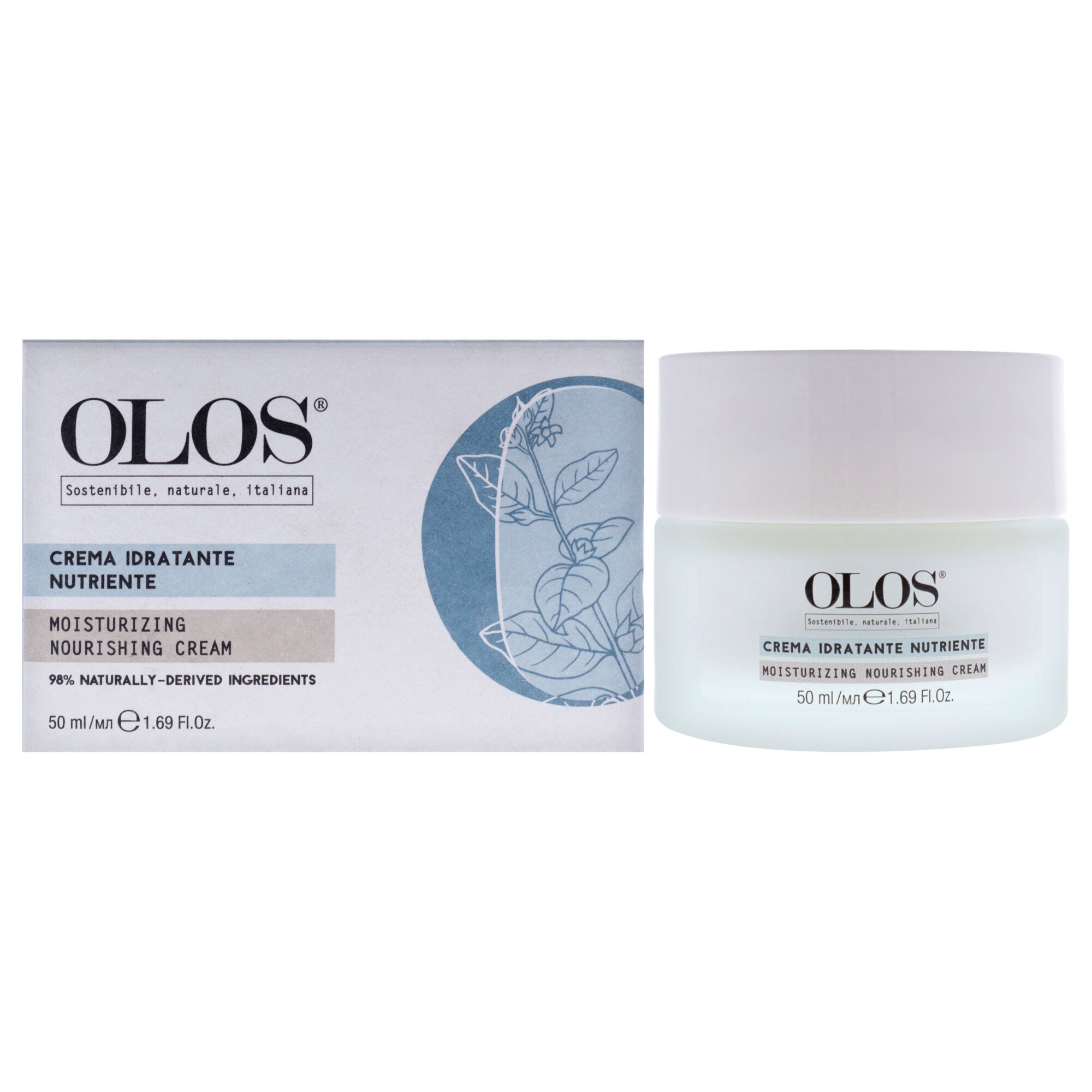 Moisturizing and Nourishing Cream by Olos for Unisex - 1.7 oz Cream, See Description, hi-res image number 0